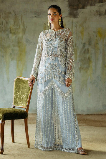 Mushq | Fleur Luxury Formals 24 | Pivoine - Designer Dress with Intricate embroidery and embellishments. Shop elegent wedding dress at Maria Faisal.
