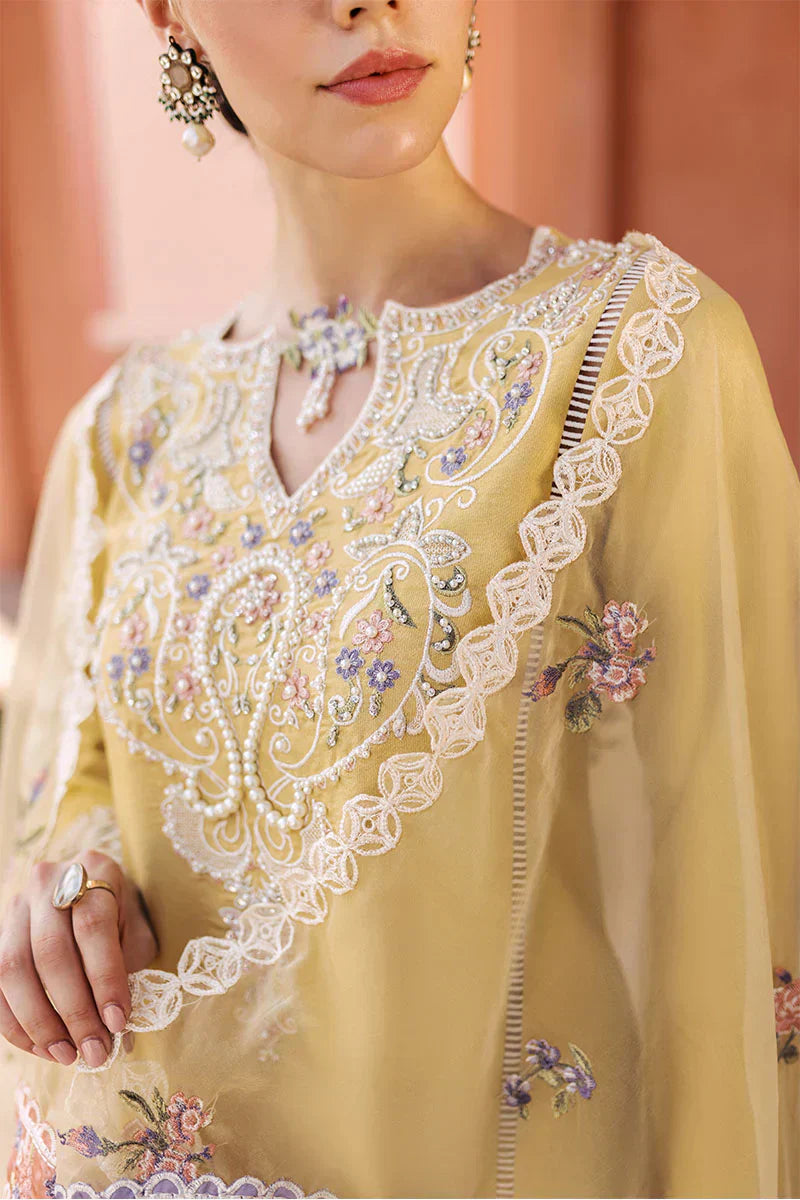 Mushq | Tehreem Luxury Pret 24 | GOLDEN GLIMMER - Wedding Dress - Maria Faisal