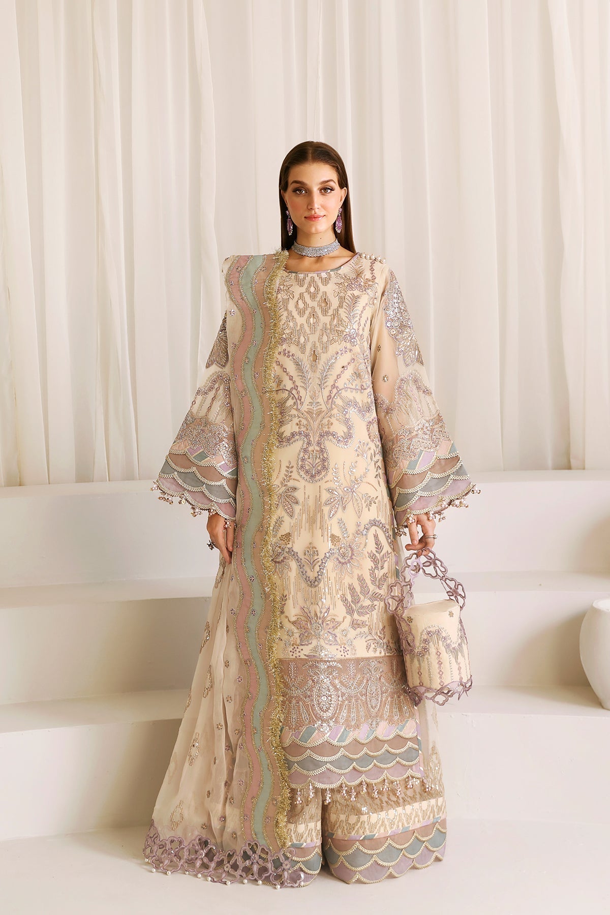 Alizeh | La Ruha Wedding Formals | AF-CH-2177-Mysa - Pakistani Dress - Maria Faisal