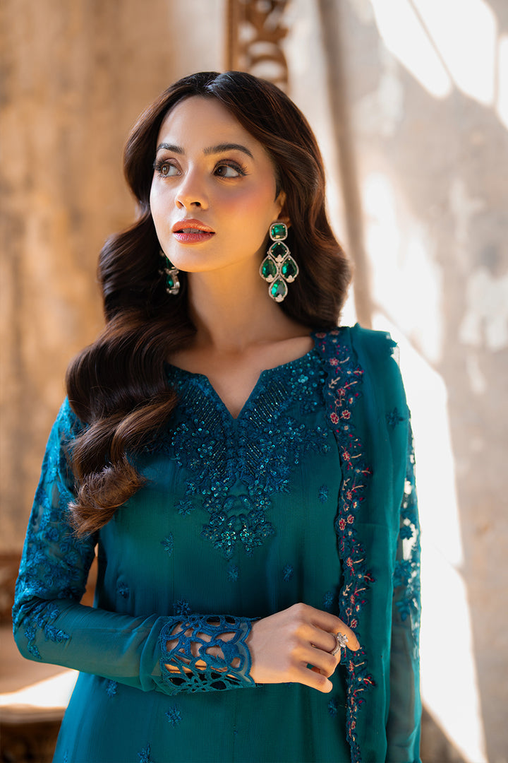 Azure | Ensembles Embroidered Formals | Mystic Teal - Ladies Clothes