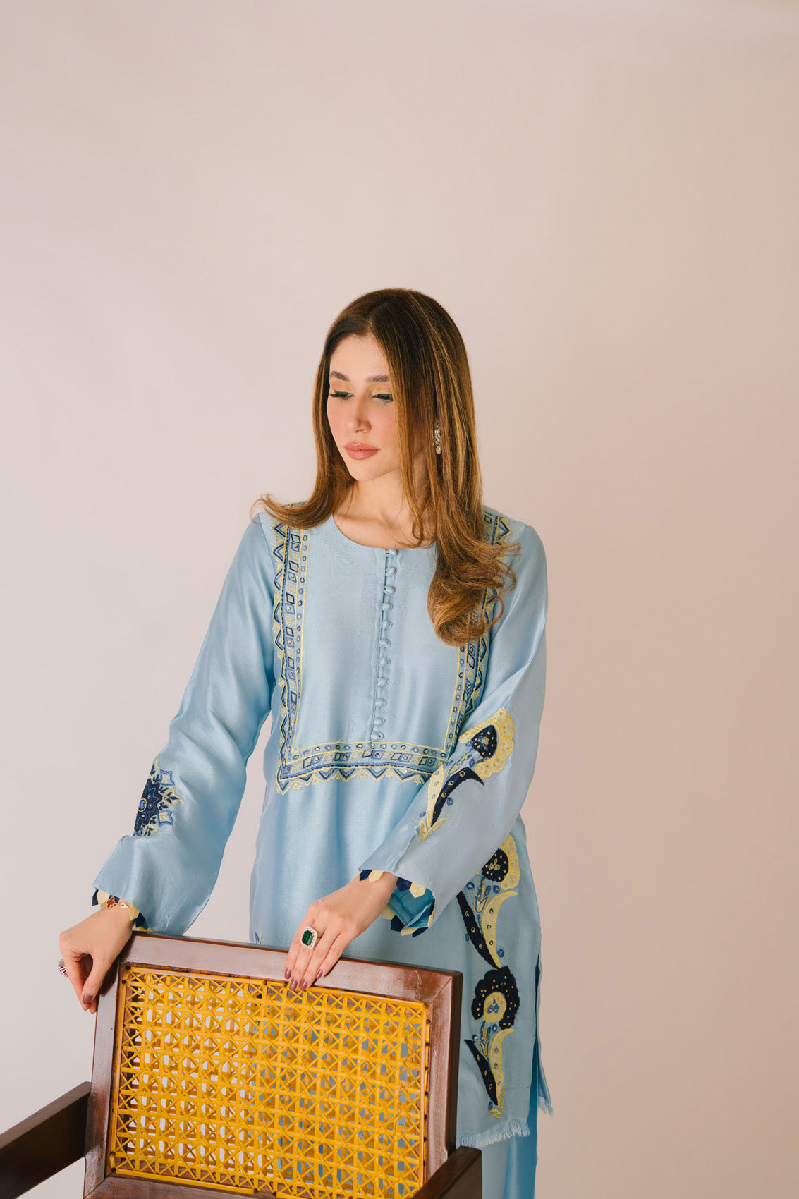 Sammy K | Aadat Festive Edition | Alpine - Ladies Clothes - Maria Faisal