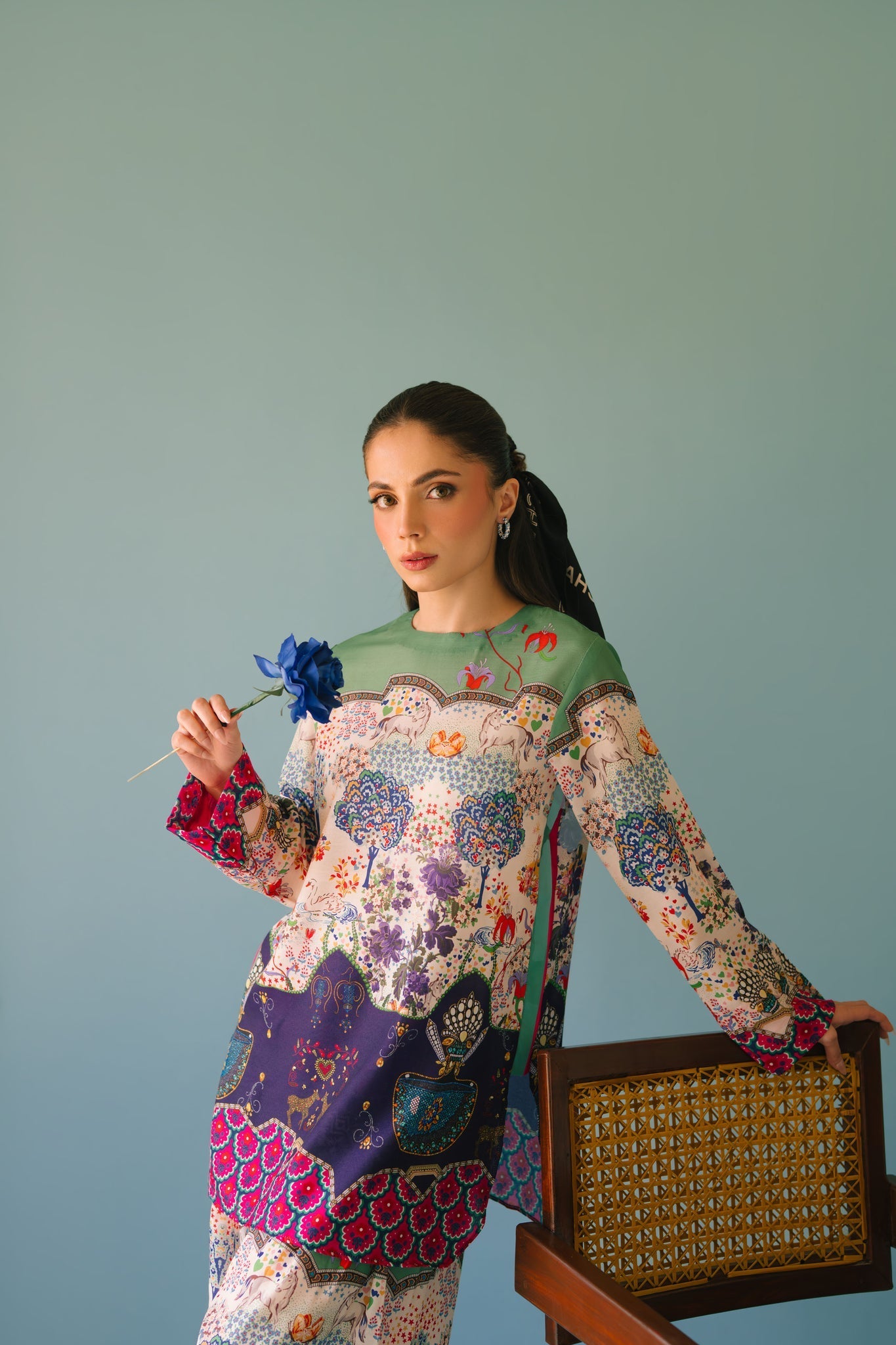 Sammy K | Lawn Pret 25 | Hanging Garden - Ladies Clothes - Maria Faisal