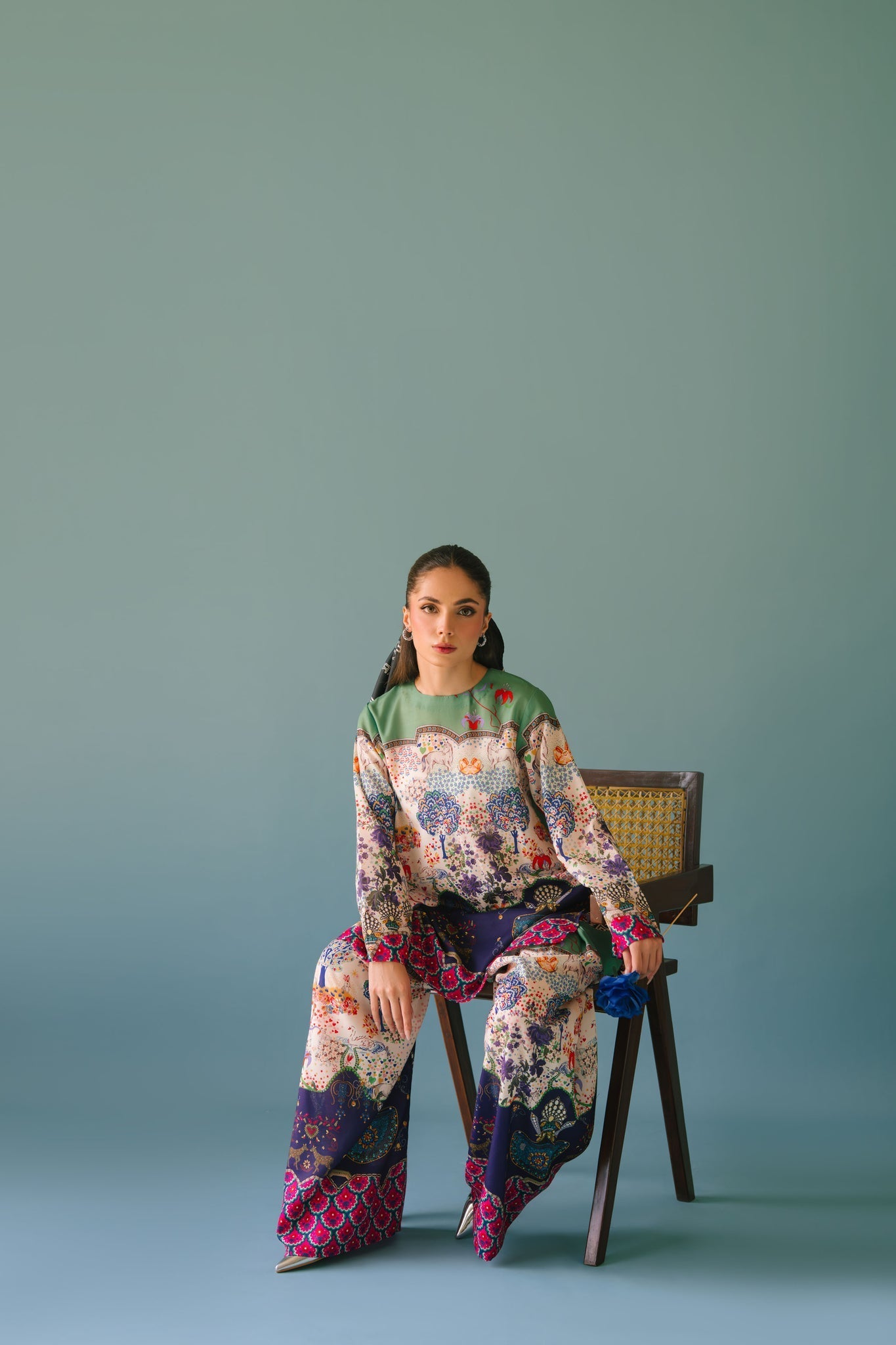 Sammy K | Lawn Pret 25 | Hanging Garden - Ladies Clothes - Maria Faisal