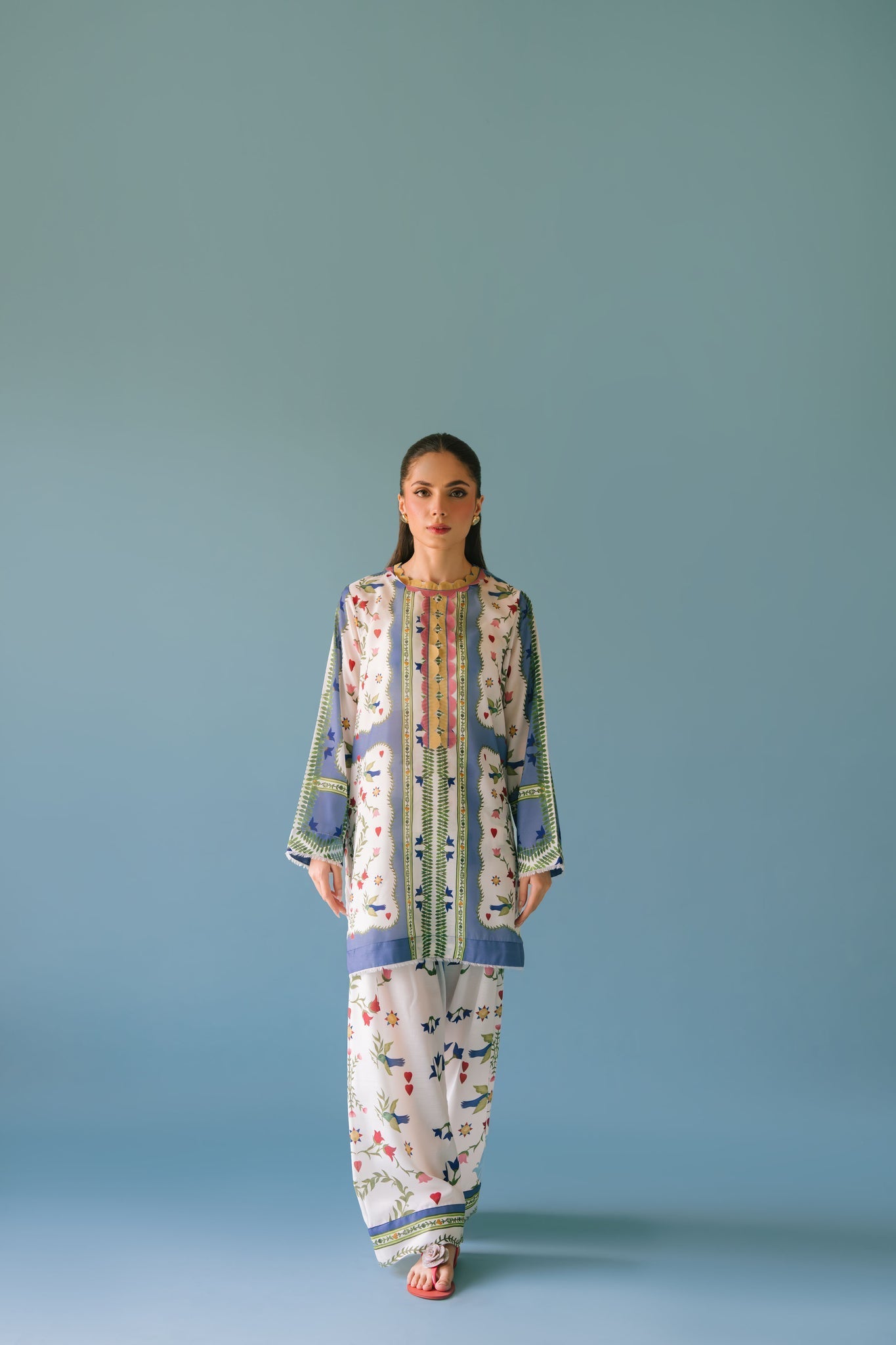 Sammy K | Lawn Pret 25 | flower bud - Ladies Clothes - Maria Faisal