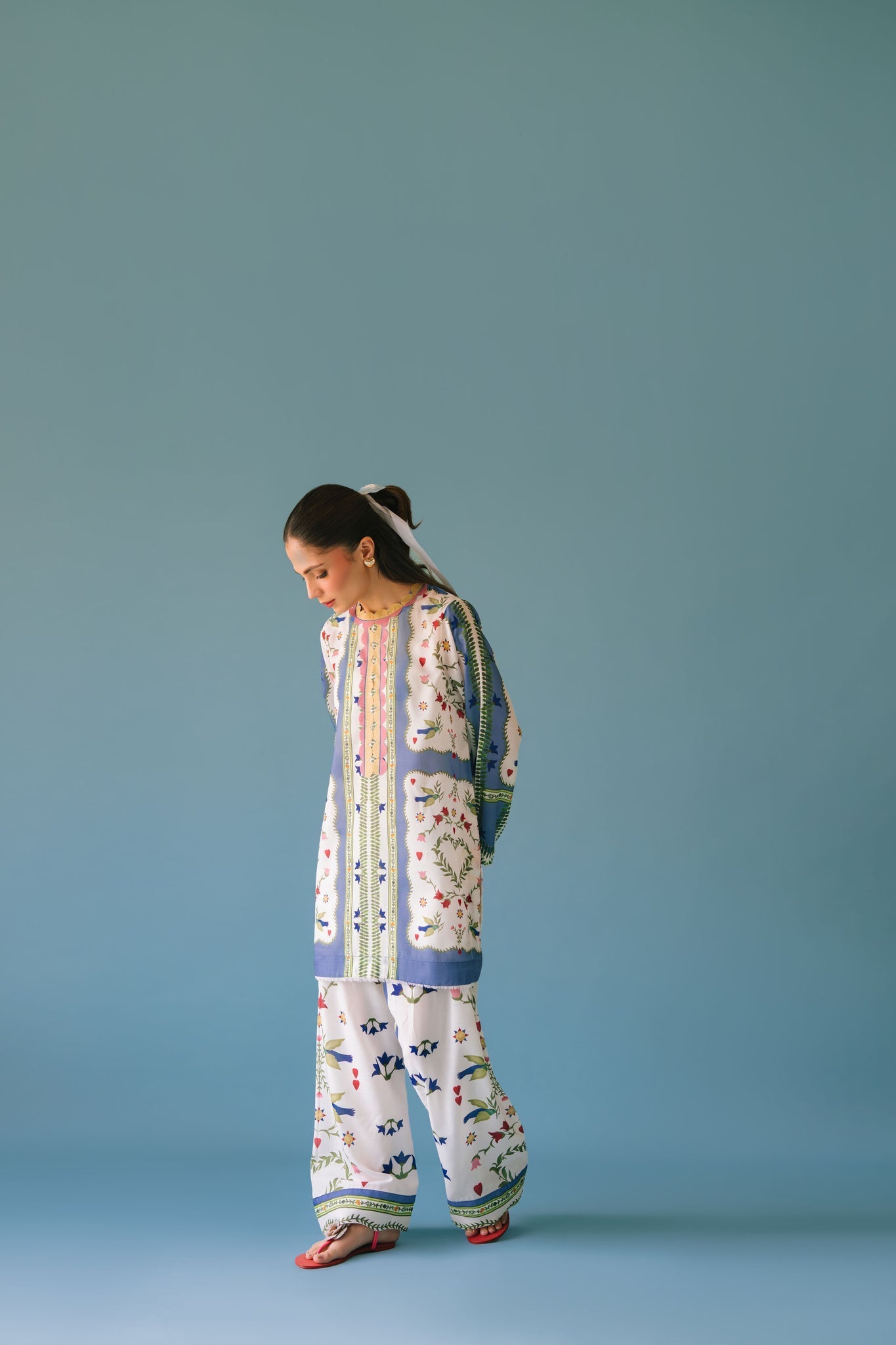 Sammy K | Lawn Pret 25 | flower bud - Ladies Clothes - Maria Faisal