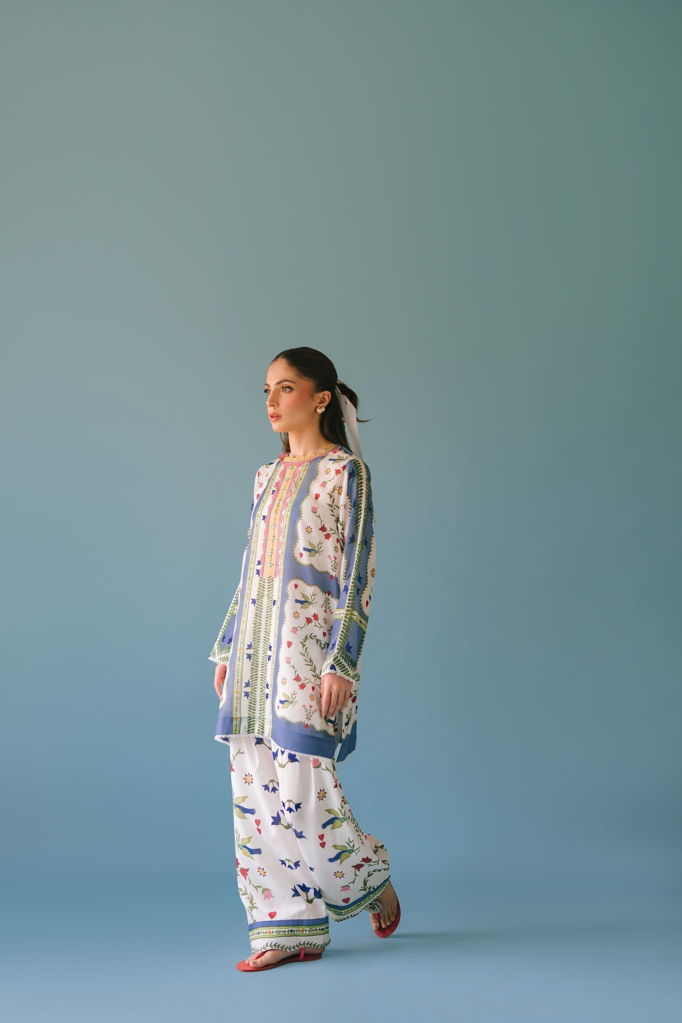 Sammy K | Lawn Pret 25 | flower bud - Ladies Clothes - Maria Faisal