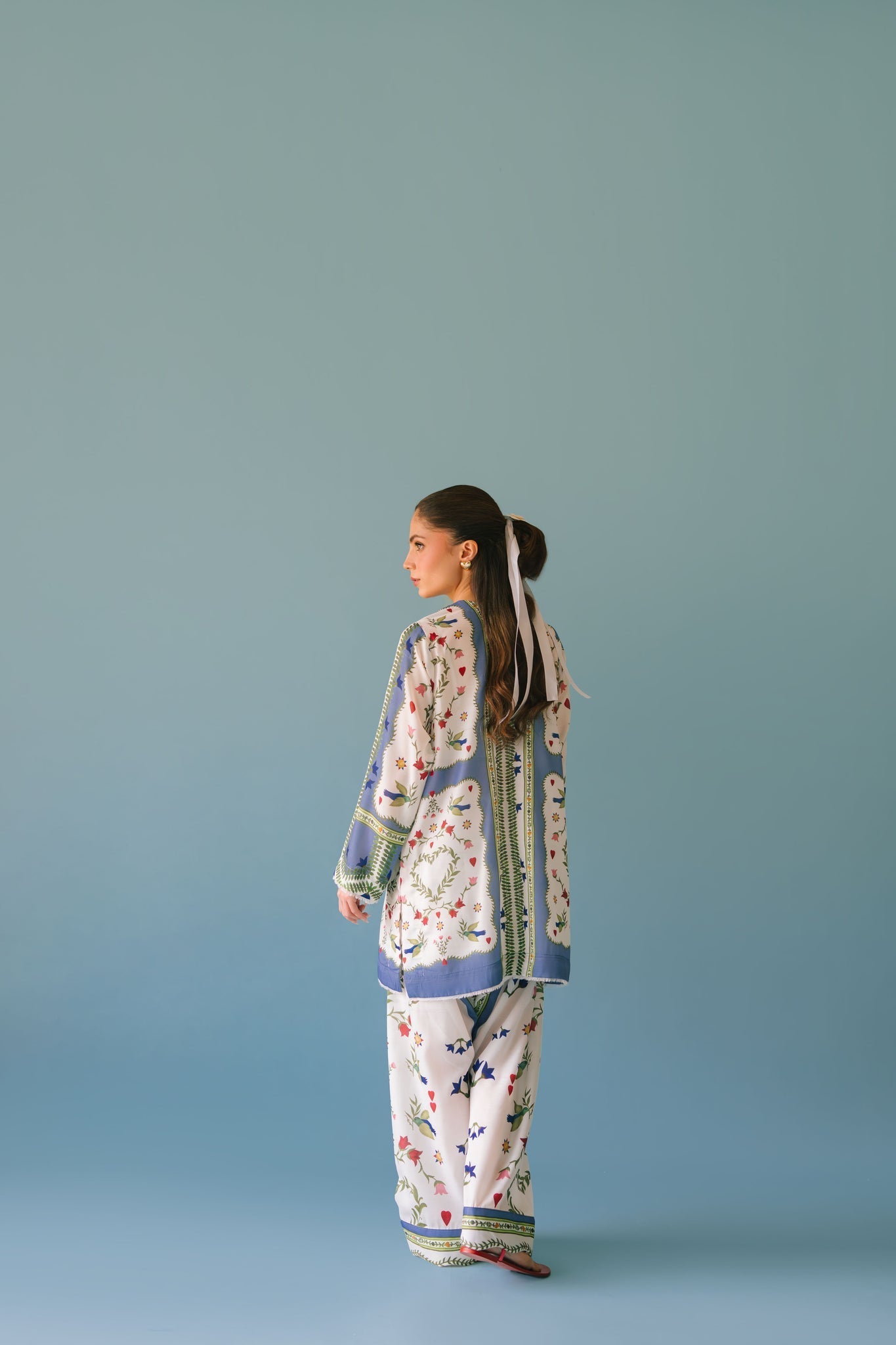 Sammy K | Lawn Pret 25 | flower bud - Ladies Clothes - Maria Faisal