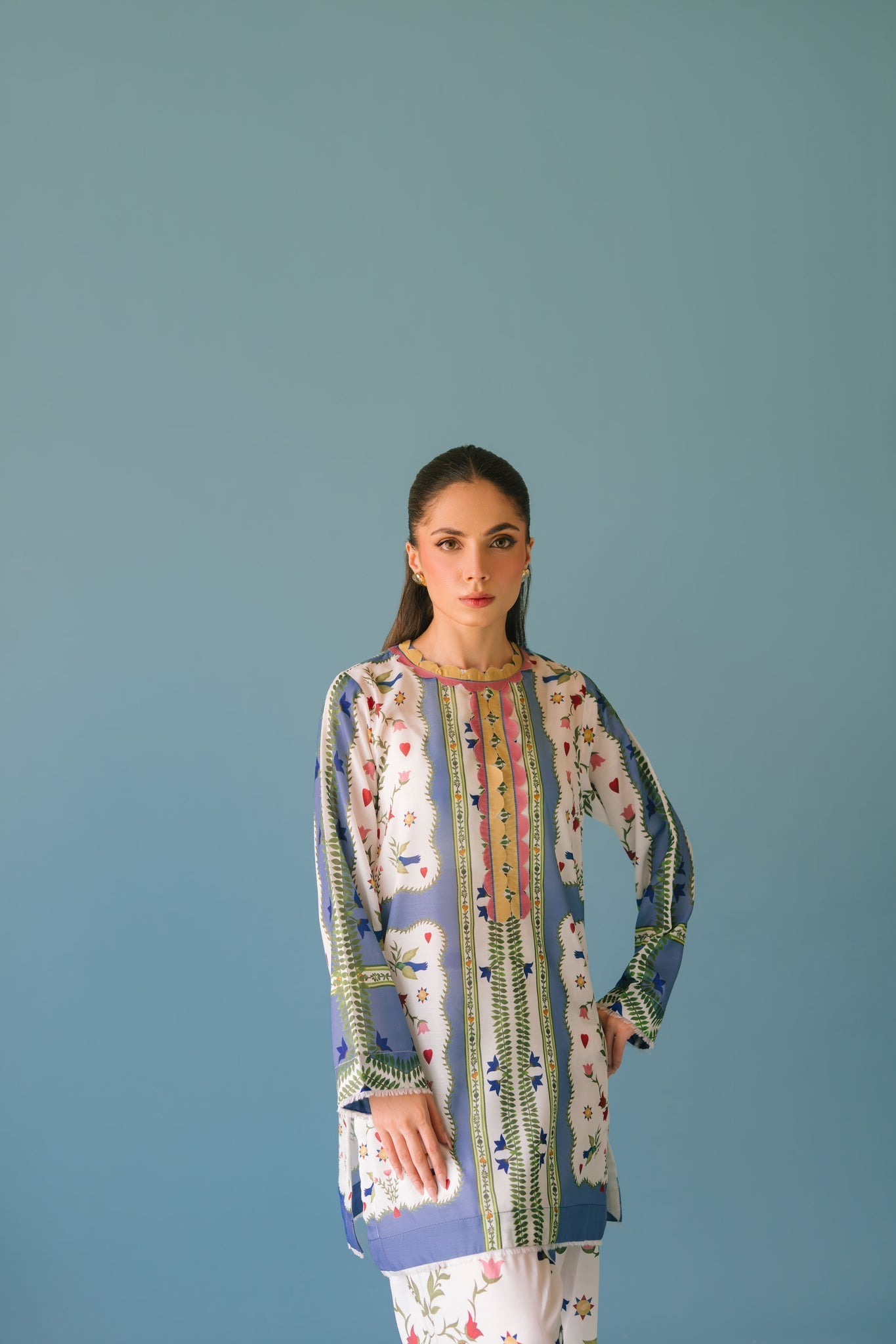 Sammy K | Lawn Pret 25 | flower bud - Ladies Clothes - Maria Faisal