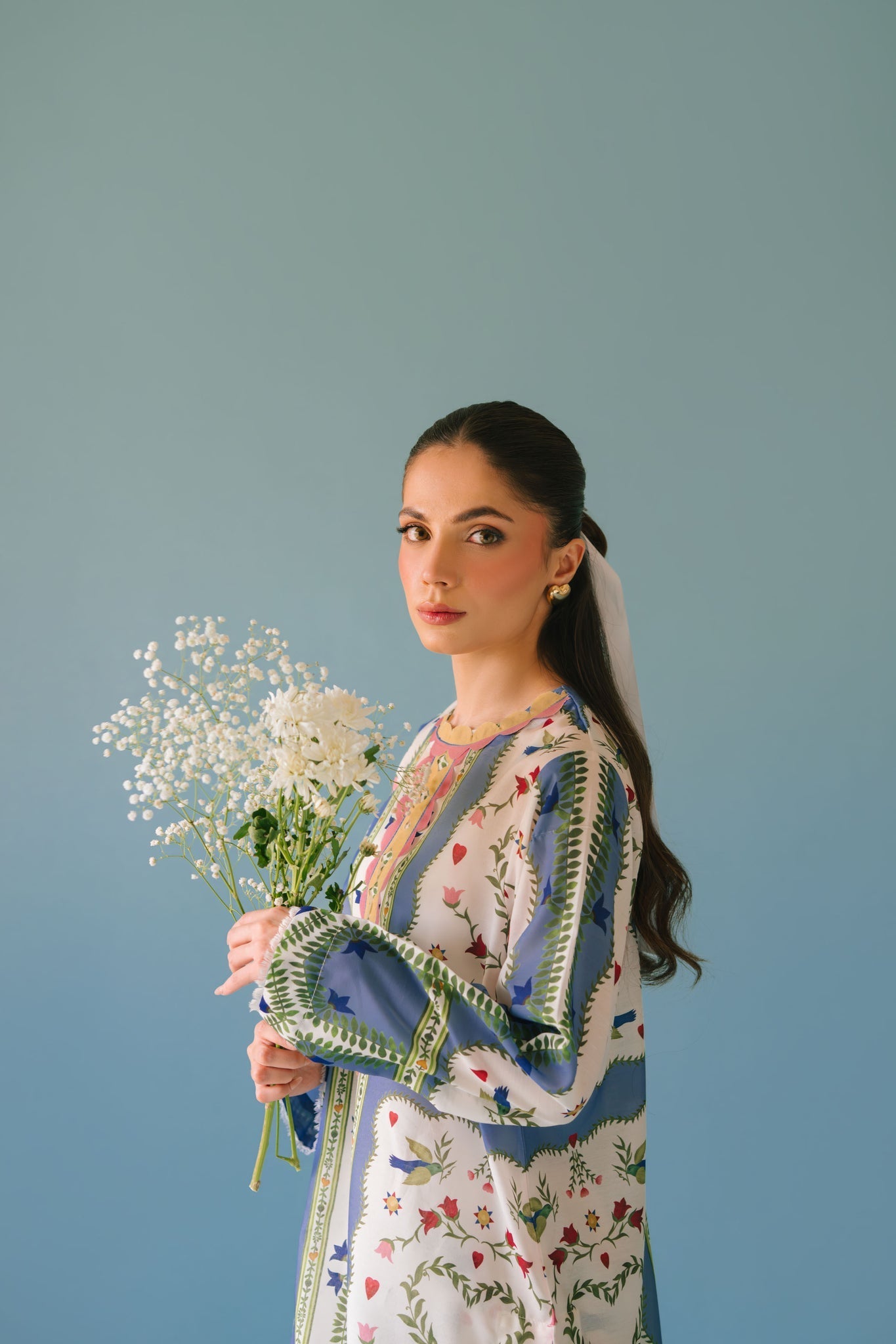 Sammy K | Lawn Pret 25 | flower bud - Ladies Clothes - Maria Faisal