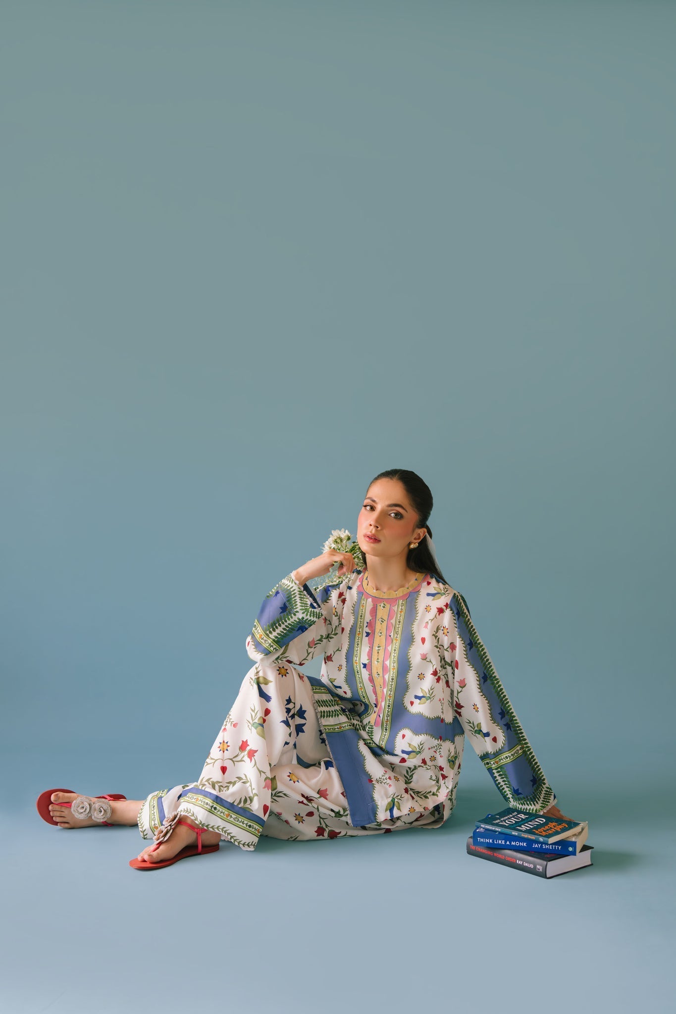 Sammy K | Lawn Pret 25 | flower bud - Ladies Clothes - Maria Faisal