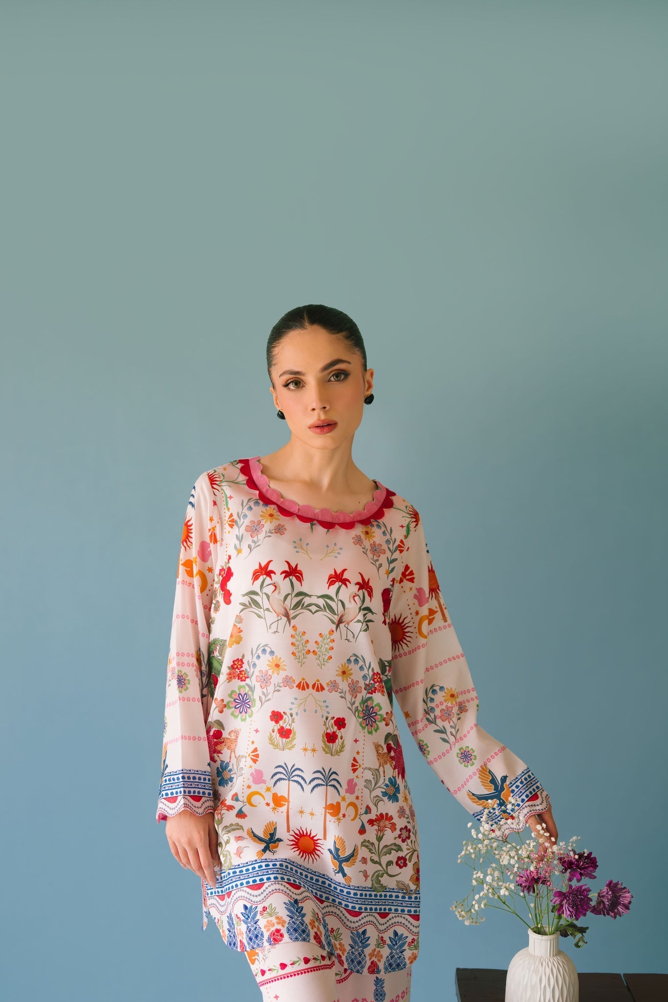 Sammy K | Aadat Festive Edition | Tropical Breeze - Ladies Clothes - Maria Faisal