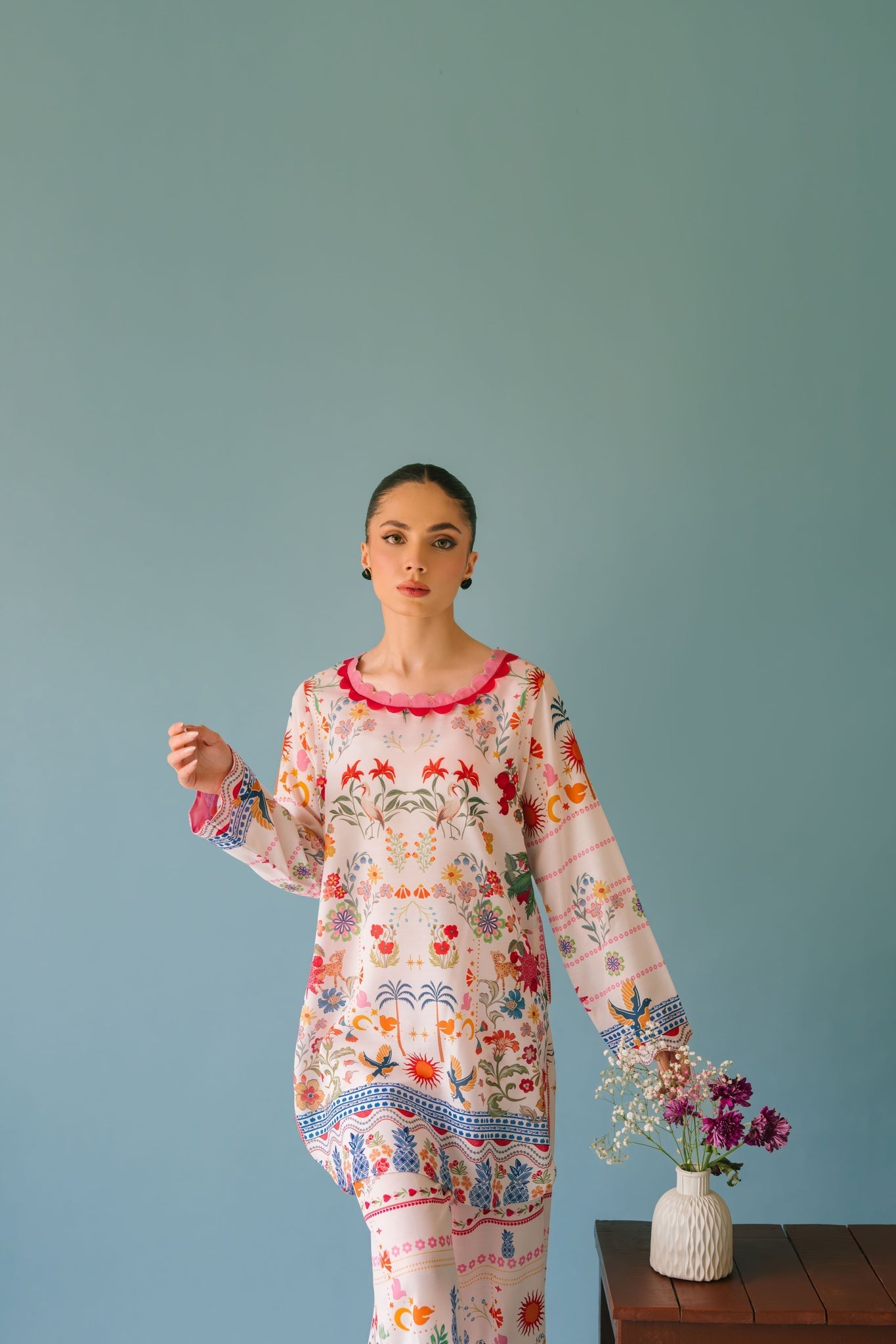 Sammy K | Aadat Festive Edition | Tropical Breeze - Ladies Clothes - Maria Faisal