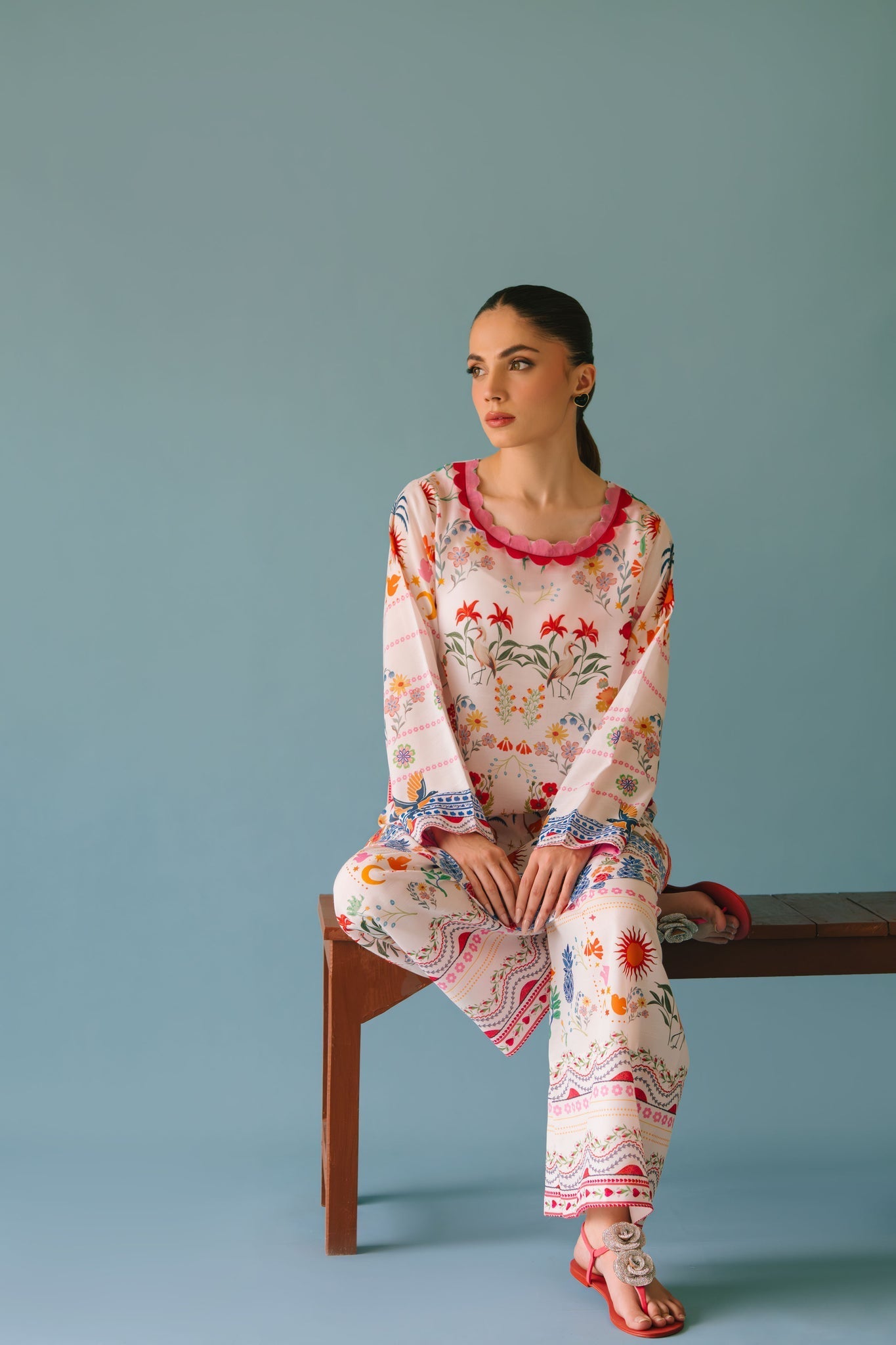 Sammy K | Aadat Festive Edition | Tropical Breeze - Ladies Clothes - Maria Faisal