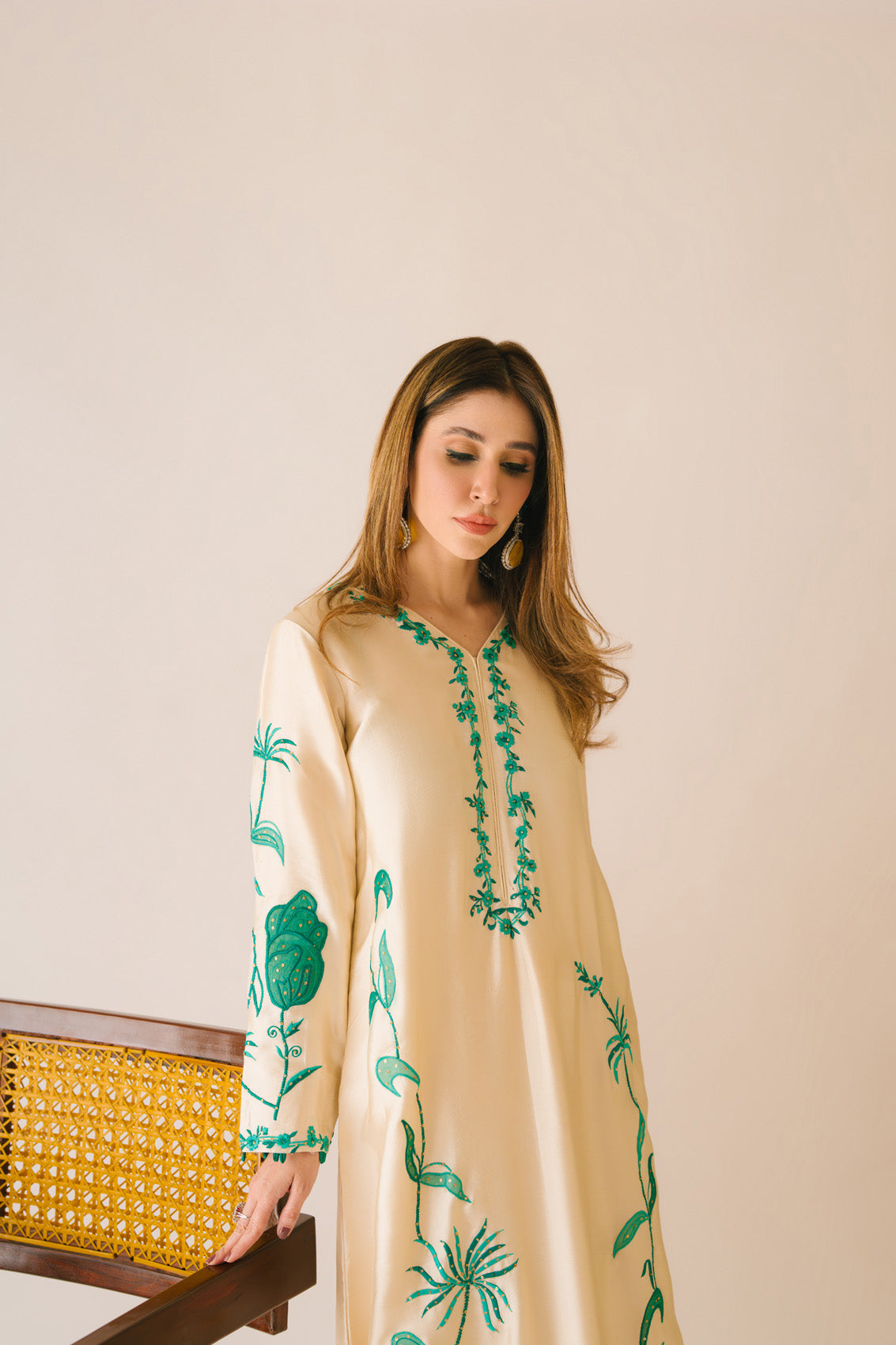 Sammy K | Aadat Festive Edition | Wild Rose - Ladies Clothes - Maria Faisal