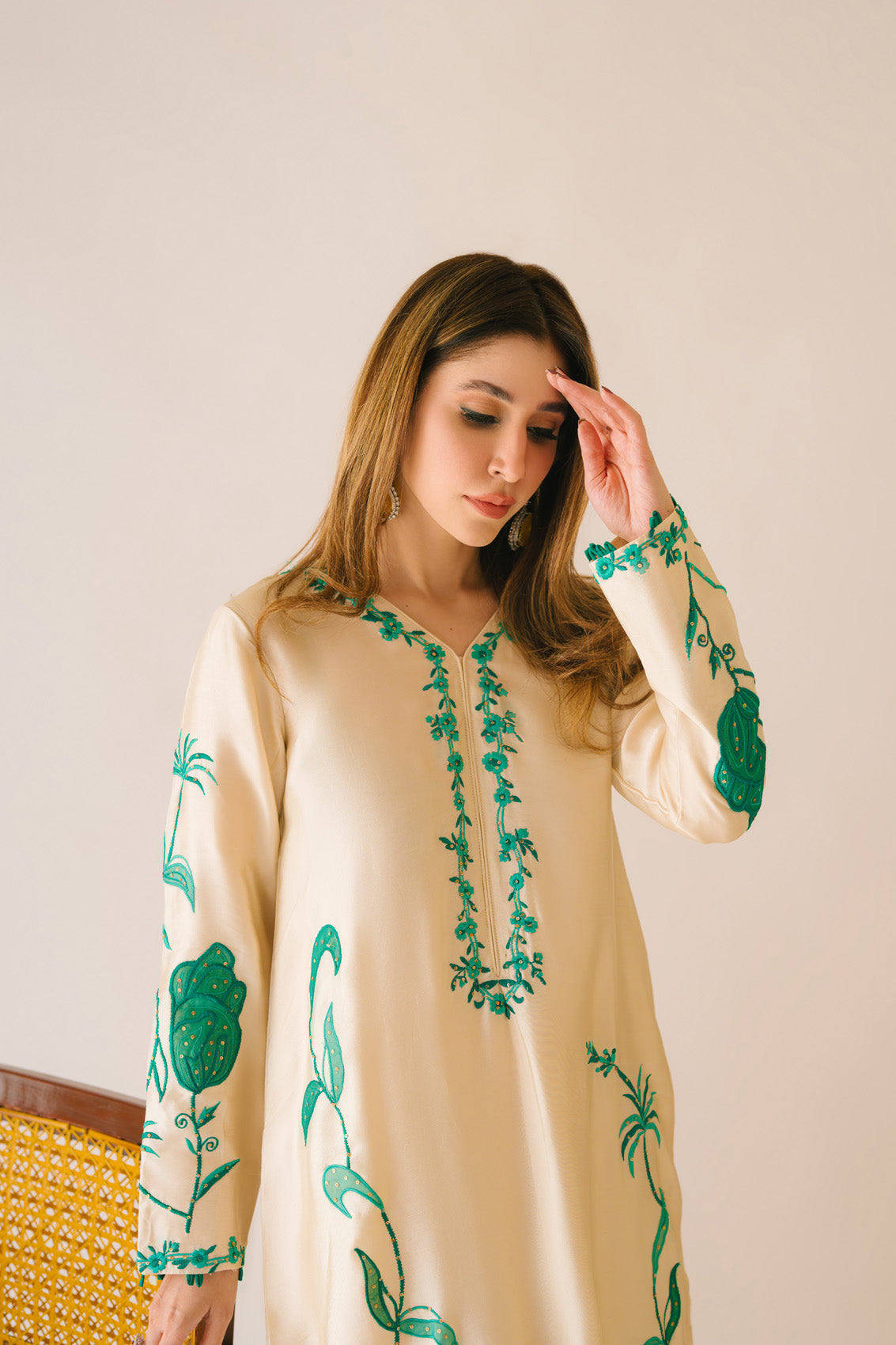 Sammy K | Aadat Festive Edition | Wild Rose - Ladies Clothes - Maria Faisal