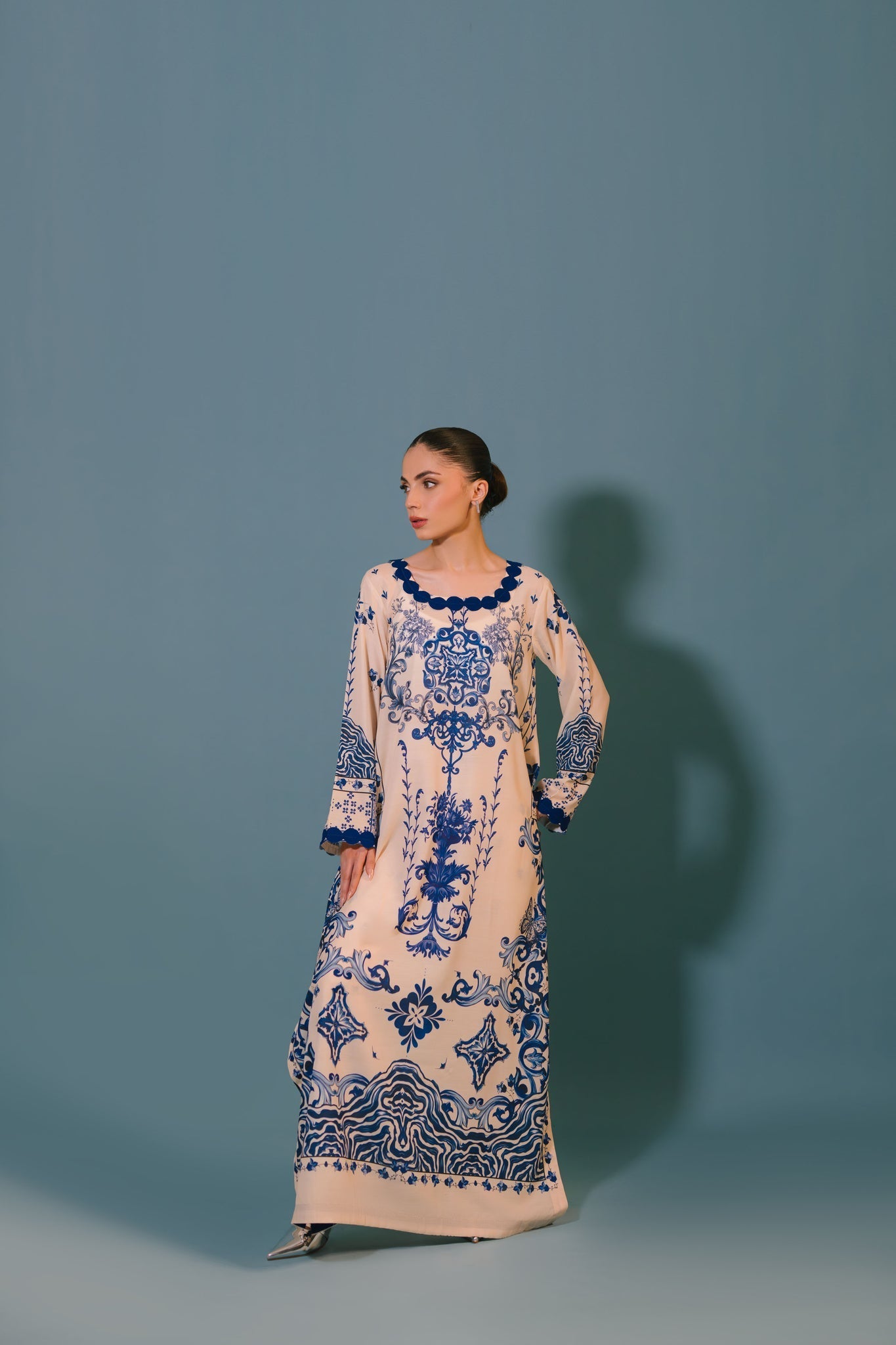 Sammy K | Lawn Pret 25 |Blue Bell - Ladies Clothes - Maria Faisal