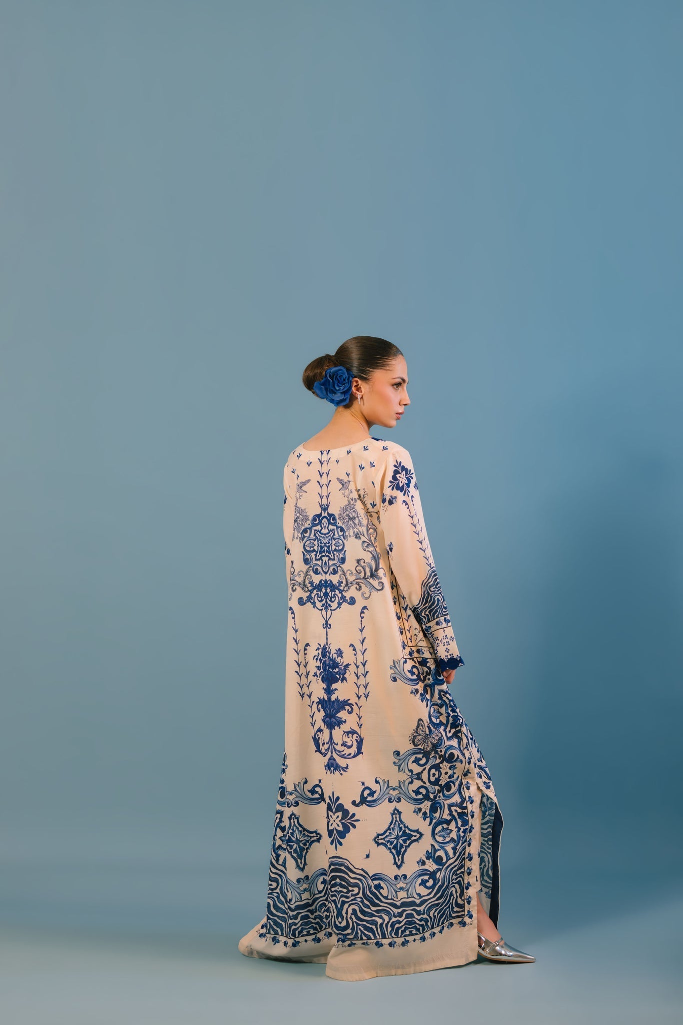 Sammy K | Lawn Pret 25 |Blue Bell - Ladies Clothes - Maria Faisal