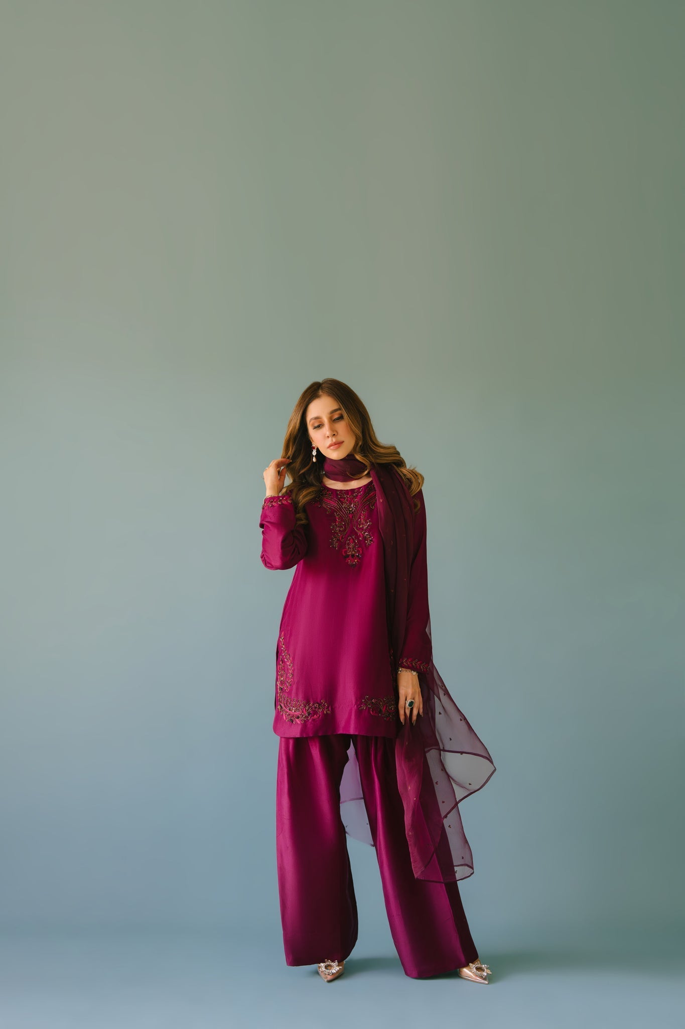 Sammy K | Aadat Festive Edition | Noori - Ladies Clothes - Maria Faisal