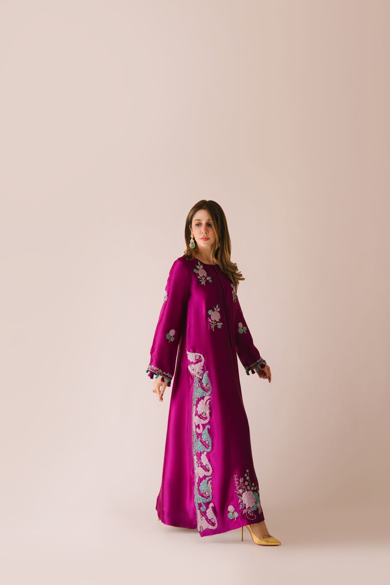 Sammy K | Aadat Festive Edition | Cyprus Vine - Ladies Clothes - Maria Faisal