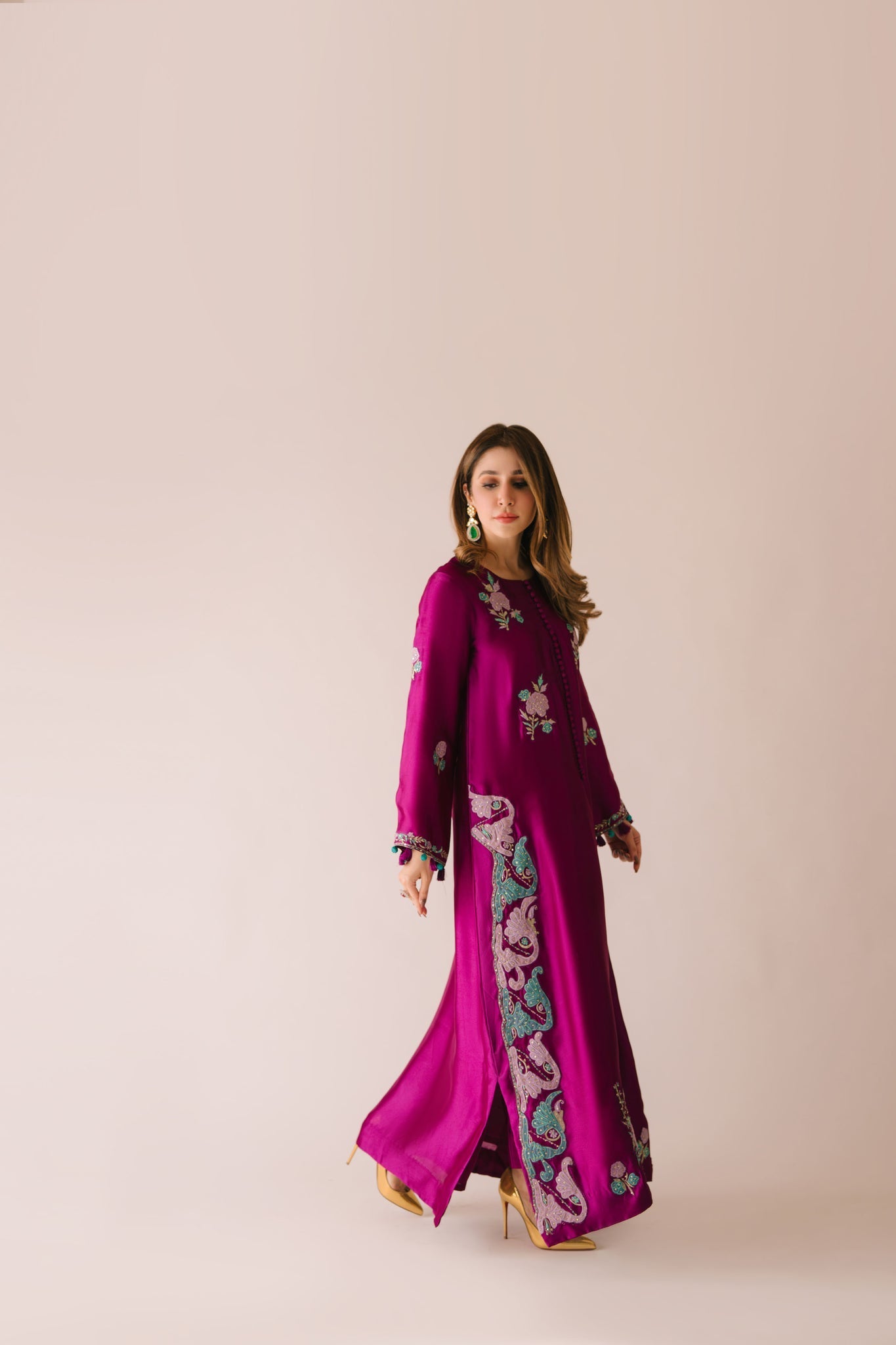 Sammy K | Aadat Festive Edition | Cyprus Vine - Ladies Clothes - Maria Faisal