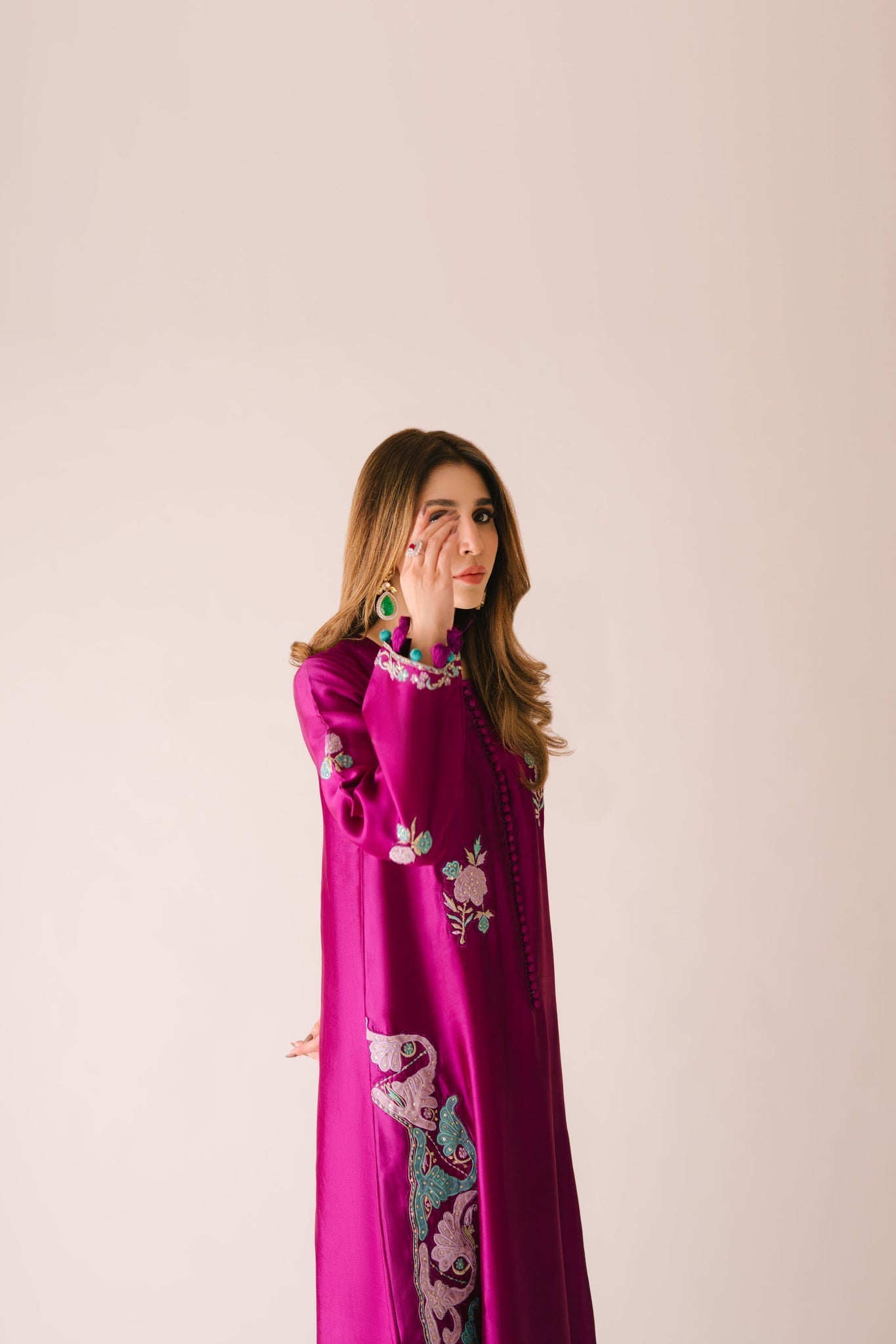 Sammy K | Aadat Festive Edition | Cyprus Vine - Ladies Clothes - Maria Faisal