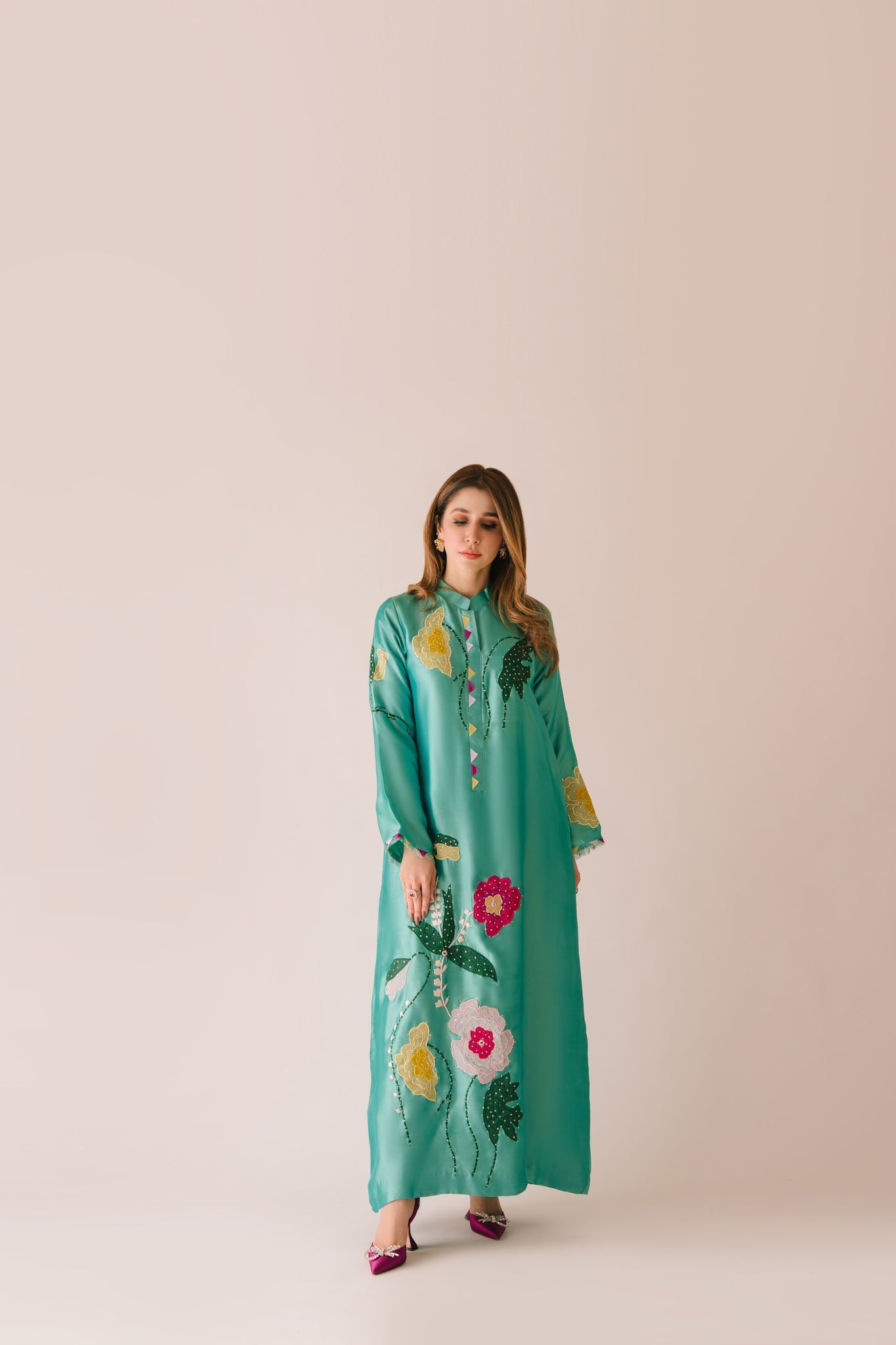 Sammy K | Aadat Festive Edition | Green Goddess - Ladies Clothes - Maria Faisal