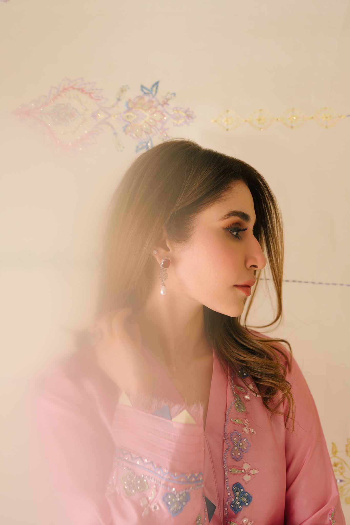 Sammy K | Aadat Festive Edition |Spray Rose - Ladies Clothes - Maria Faisal