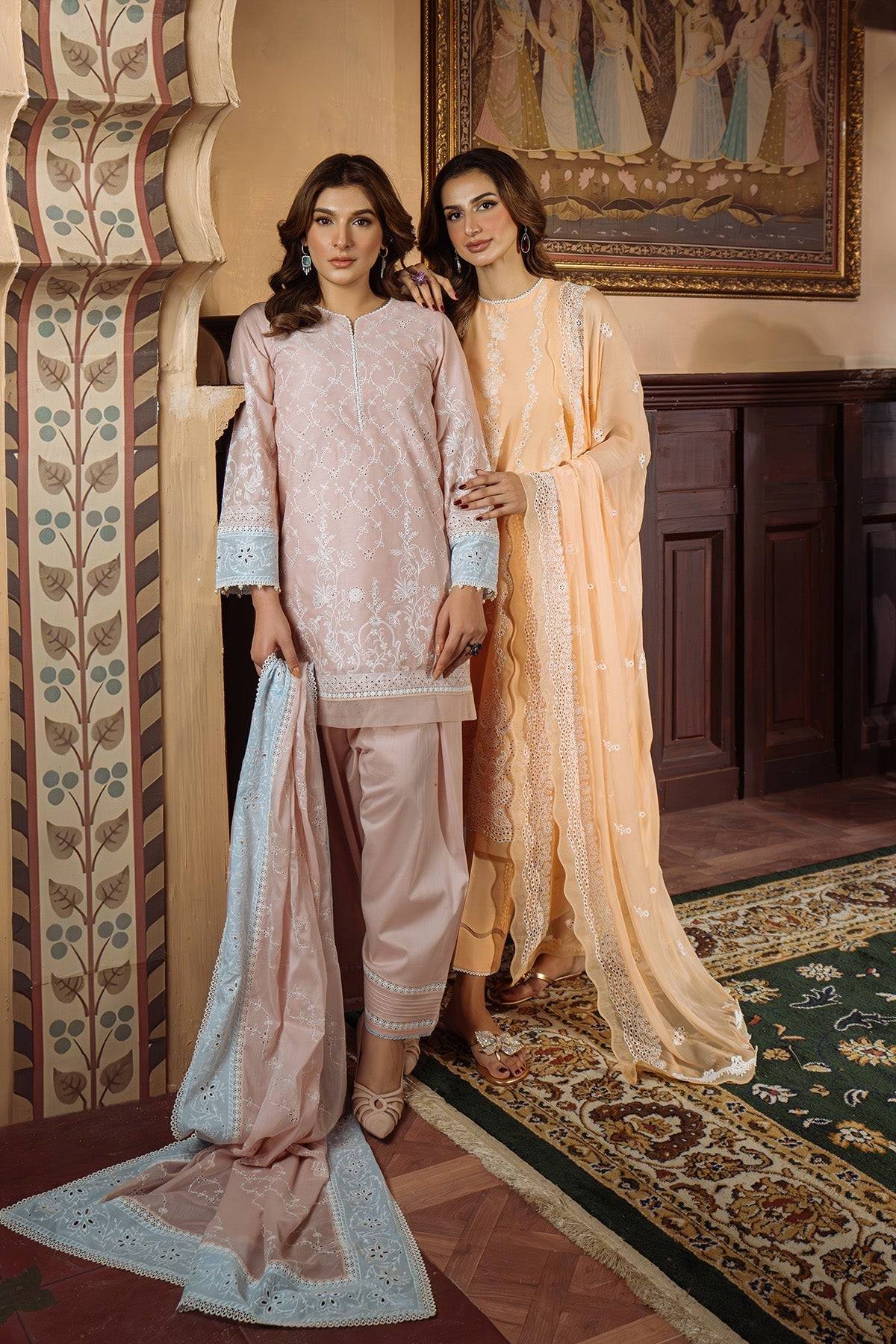 Sahar | Festive Edit Ready to Wear | Apricot Glow - RTW by Maria Faisal - Registered Vendor of : Sahar - type : Ladies Clothes - 100% original wedding dresses
