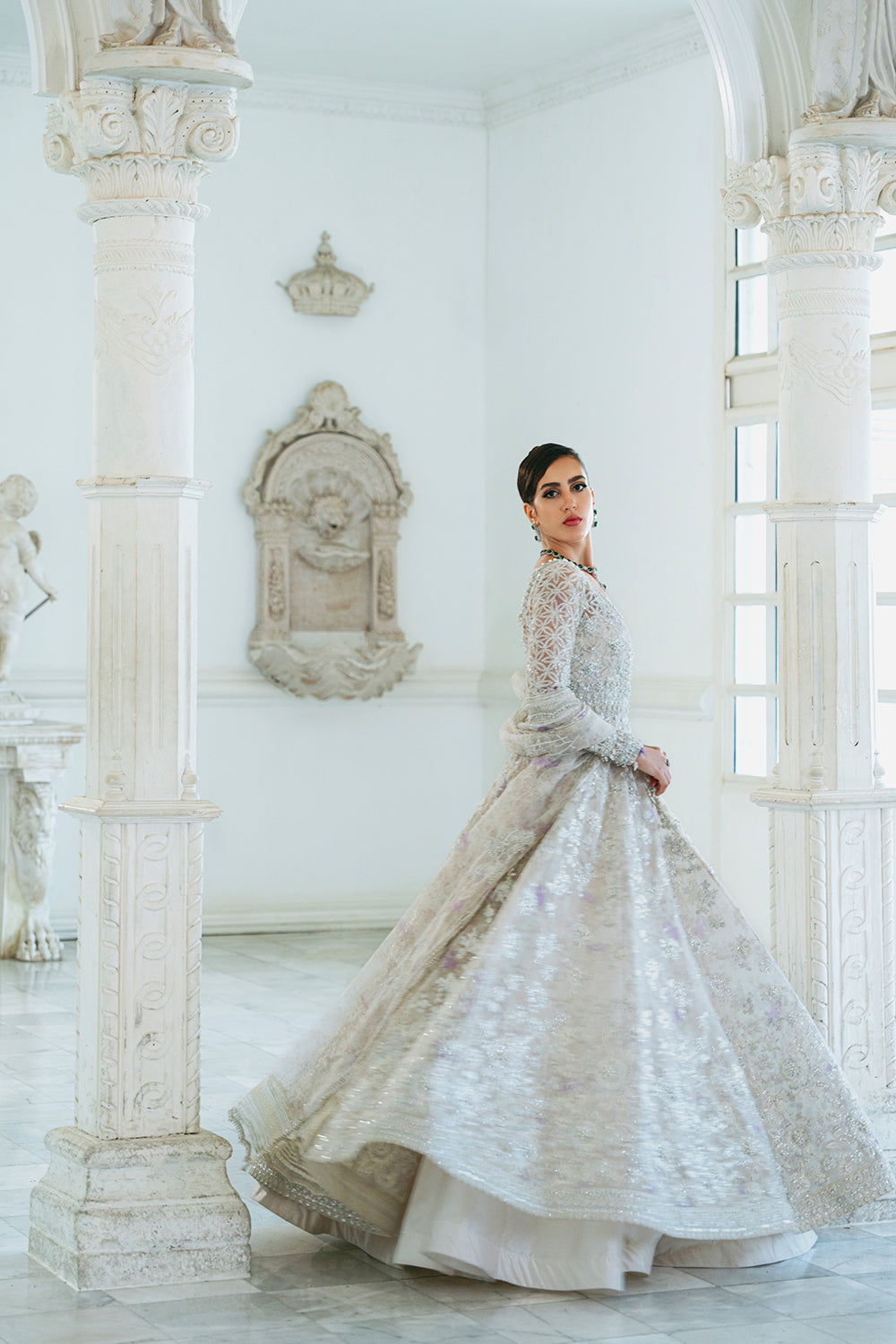 Saira Rizwan | Naqsh Festive | SRN24-01 Daphne - Wedding Dress - Maria Faisal