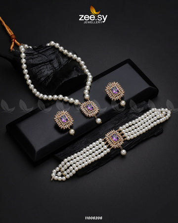 Mala Necklace-0850 - Necklace Sets - Maria Faisal