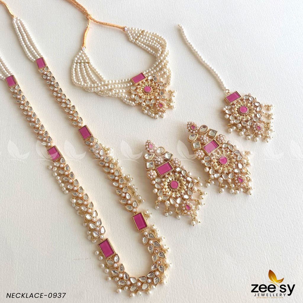 Mala Necklace-0937 - Necklace Sets