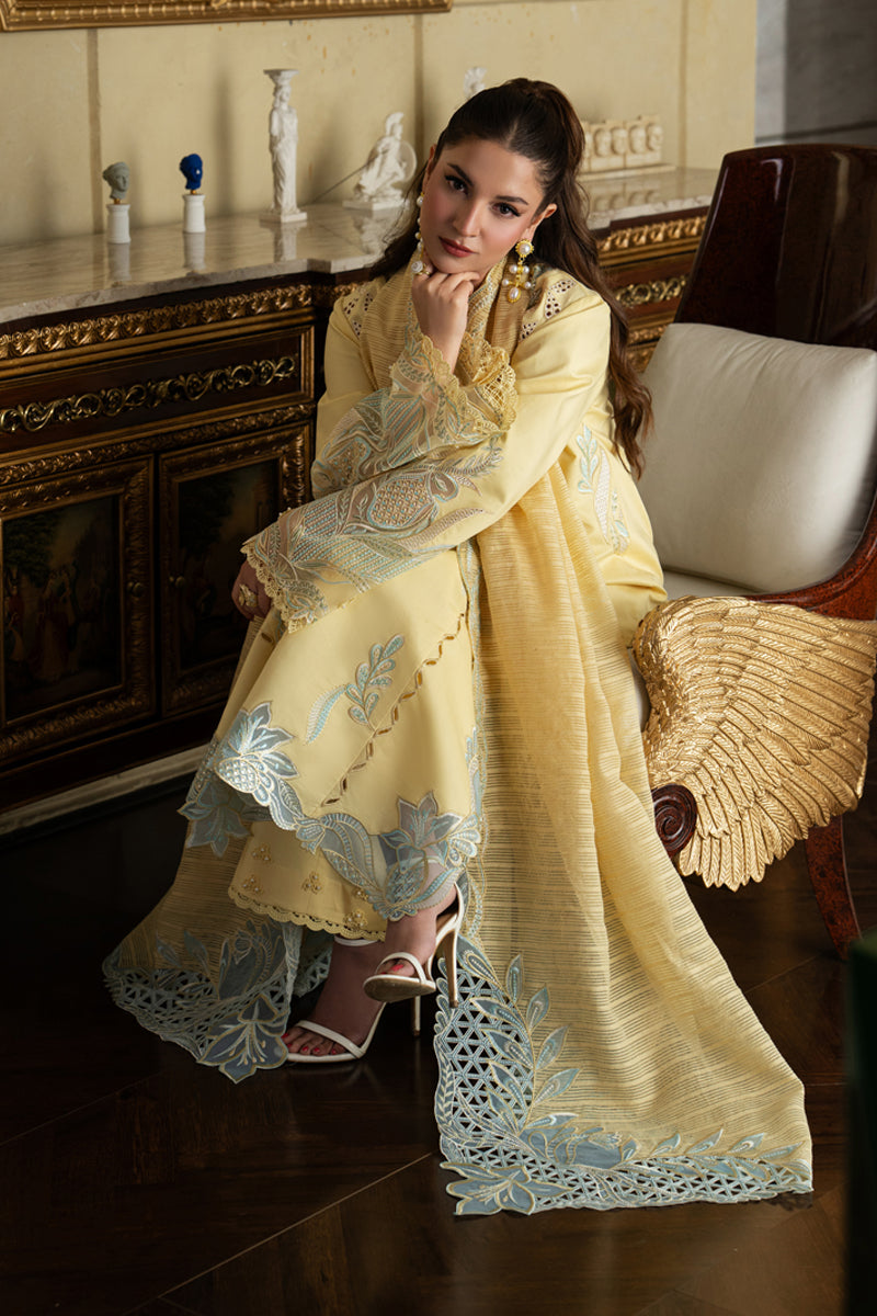 Rangrasiya | Carnation Eid Edit 26 | Nadia - Luxury Dress - available at Maria Faisal in UK and USA.