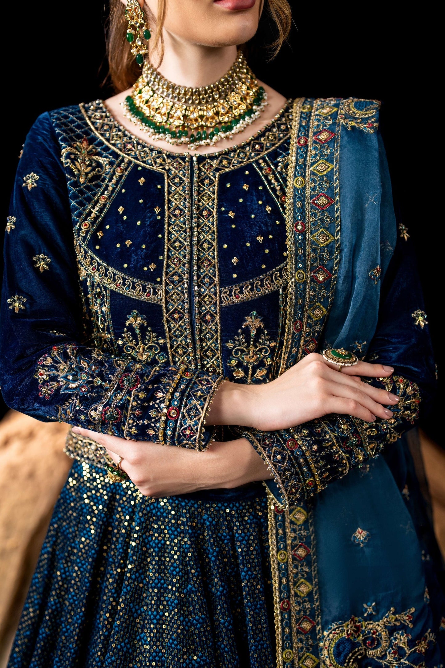 Naqshi | Makhmal 24 | Rija - Ladies Clothes - Maria Faisal