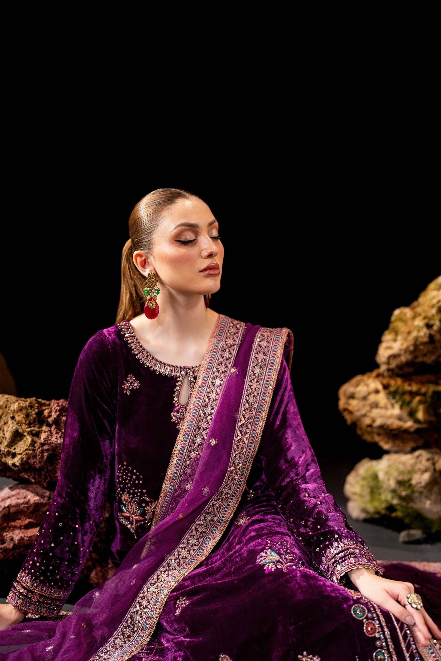 Naqshi | Makhmal 24 | Rubayi - Ladies Clothes - Maria Faisal