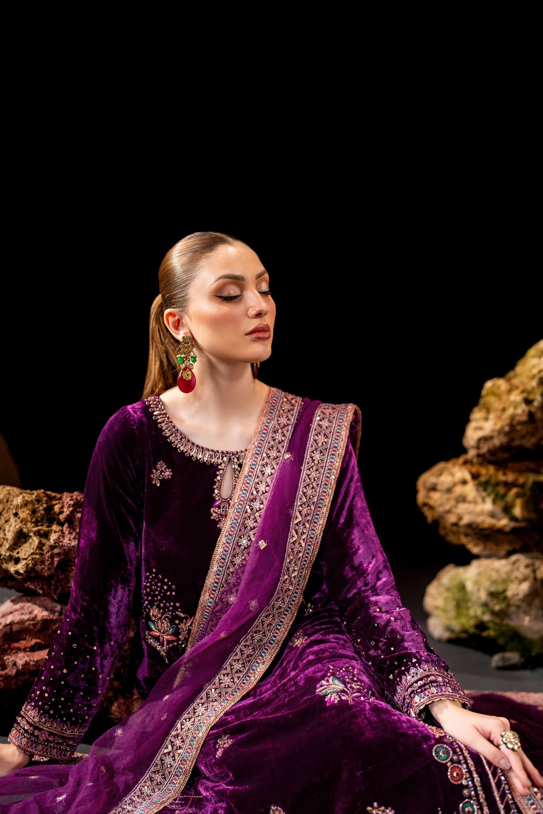 Naqshi | Makhmal 24 | Rubayi - Ladies Clothes - Maria Faisal