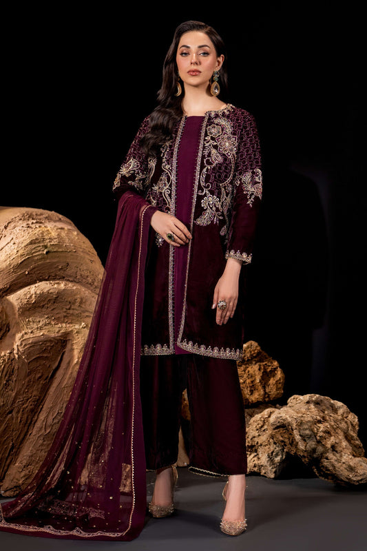 Naqshi | Makhmal 24 | Qandeel - Ladies Clothes - Maria Faisal
