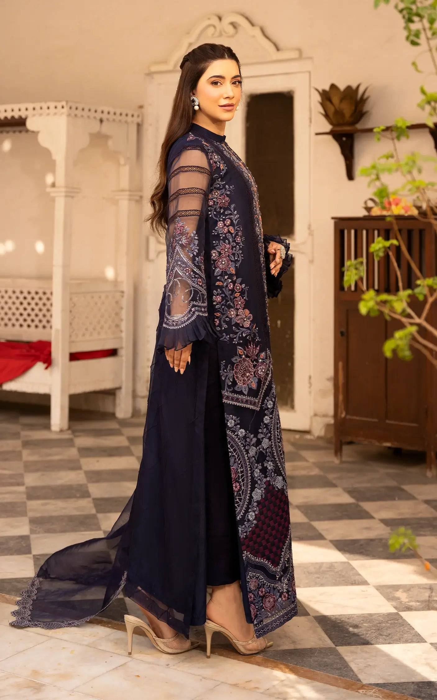 Asifa and Nabeel | Sunehri Eid 25 | Neelum-(SEF25-05) by Maria Faisal - Registered Vendor of : Asifa and Nabeel - type : Ladies Clothes - 100% original wedding dresses