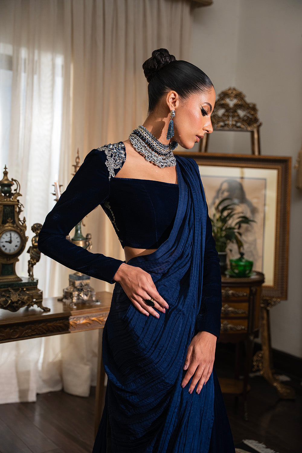 Nilofer Shahid | Aatish the Fire Within | Mehtab (Sari) Aatish The Fire within by Maria Faisal - Registered Vendor of : Nilofer Shahid - type : Ladies Clothes - 100% original wedding dresses