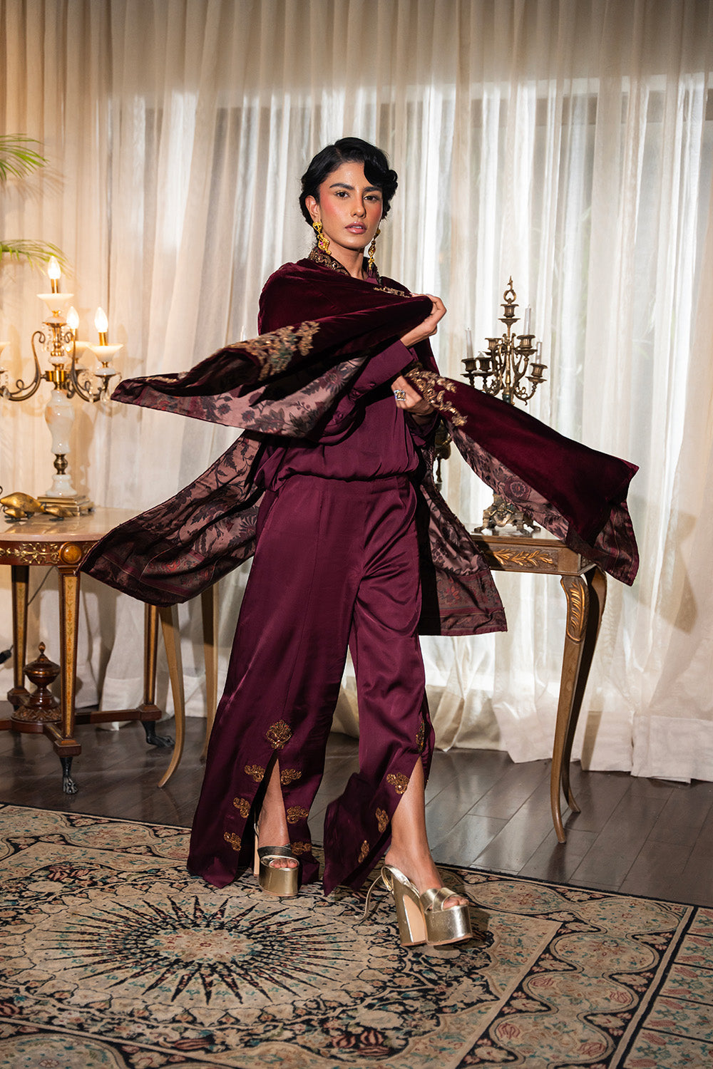 Nilofer Shahid | Aatish the Fire Within | Shiddat (3pc) Aatish The Fire within by Maria Faisal - Registered Vendor of : Nilofer Shahid - type : Ladies Clothes - 100% original wedding dresses