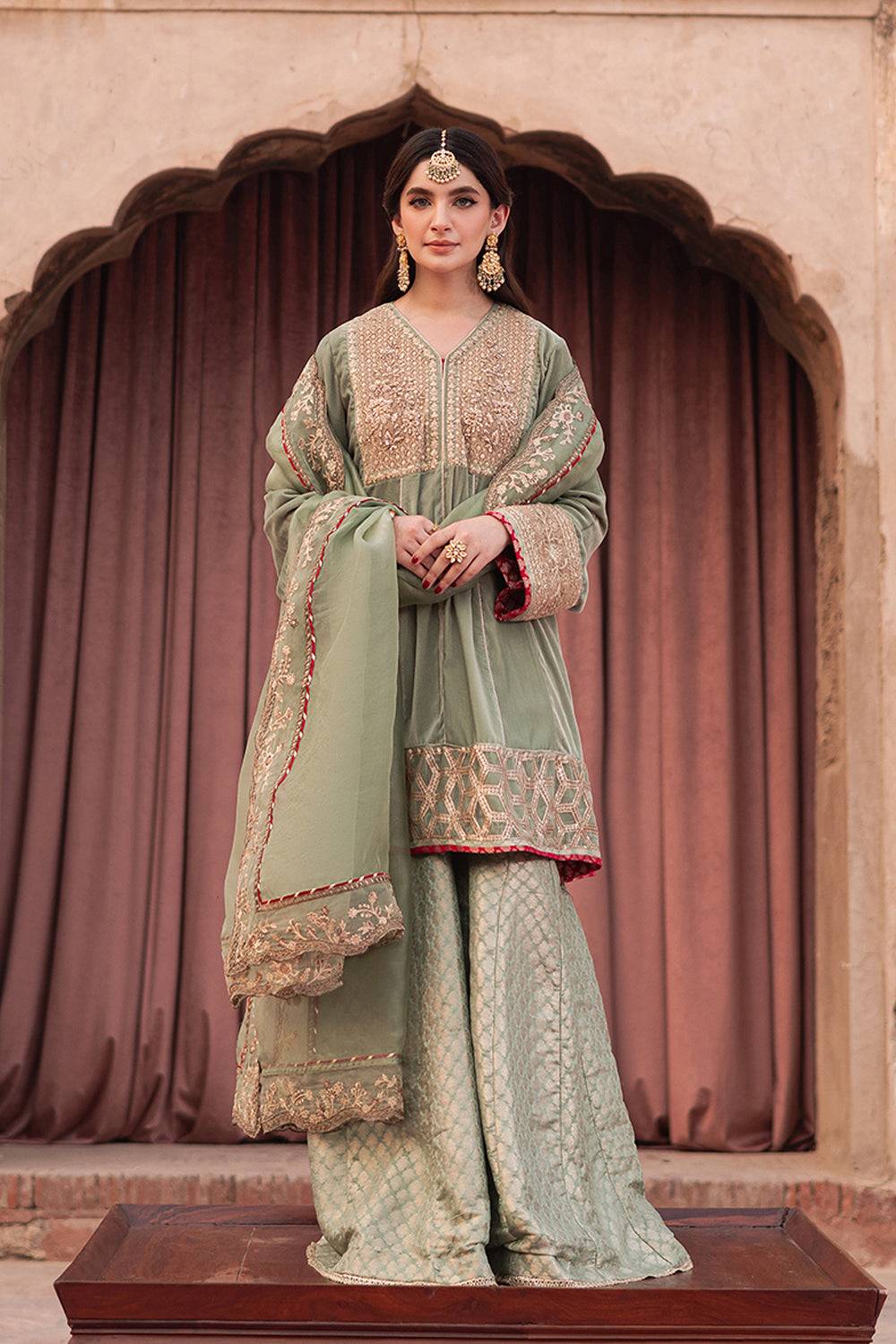 Azure | Vogue Formals | Noble Jade by Maria Faisal - Registered Vendor of : Azure - type : Ladies Clothes - 100% original wedding dresses
