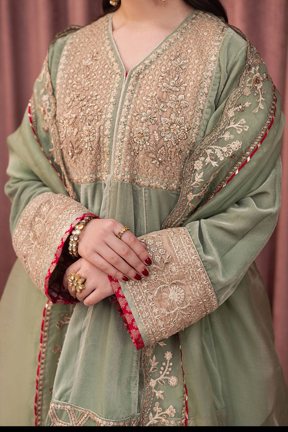 Azure | Vogue Formals | Noble Jade by Maria Faisal - Registered Vendor of : Azure - type : Ladies Clothes - 100% original wedding dresses