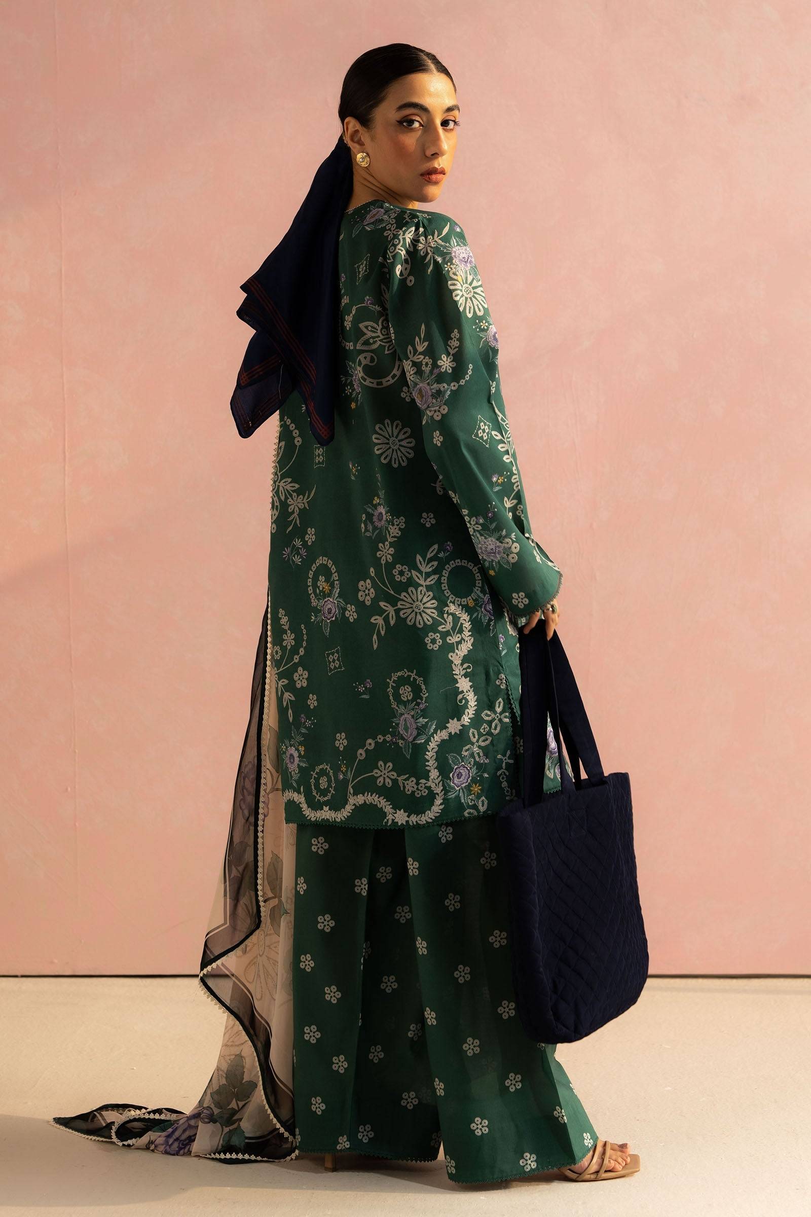 Zara Shahjahan | Coco Prints 25 | Nora-8B by Maria Faisal - Registered Vendor of : Zara Shahjahan - type : Ladies Clothes - 100% original wedding dresses