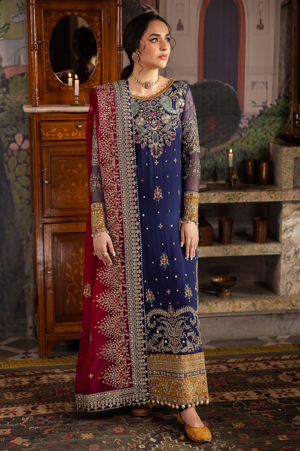 Nureh | Alfaaz Formals | NL-75 JUGNI - Ladies Clothes - Maria Faisal