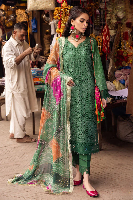 Nureh | Bazaar Lawn Chikankari 24 | NS-126 - Ladies Clothes - Maria Faisal