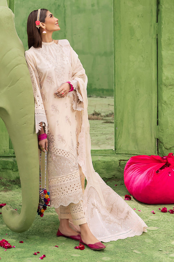 Nureh | Mela Luxury Lawn | NDS-104 - Ladies Clothes - Maria Faisal