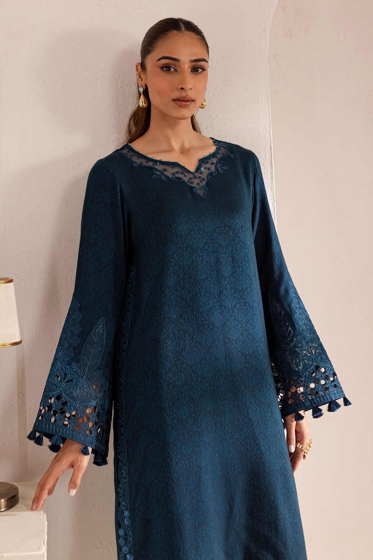 Nureh | Shades of Winter | NP-589 - Ladies Clothes - Maria Faisal