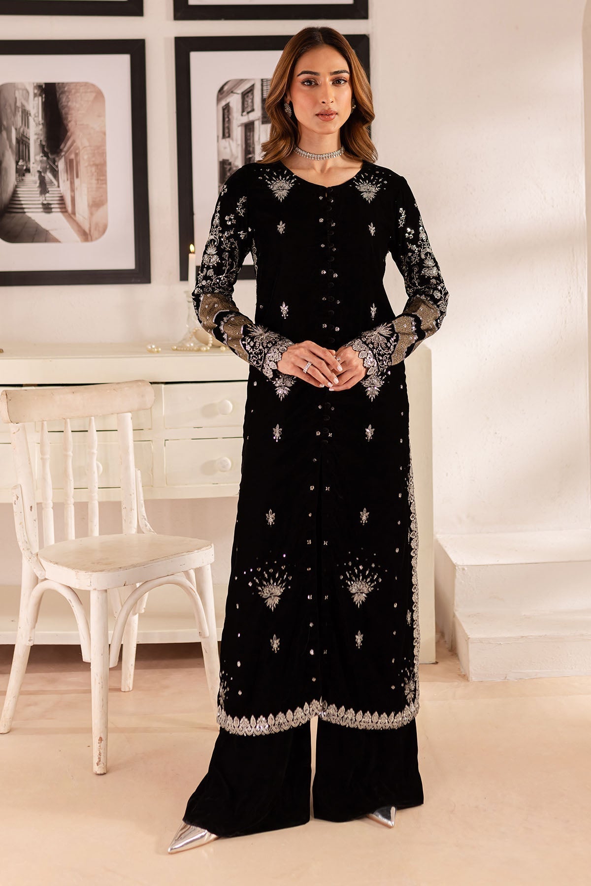 Nureh | Shades of Winter | NP-592 - Ladies Clothes - Maria Faisal