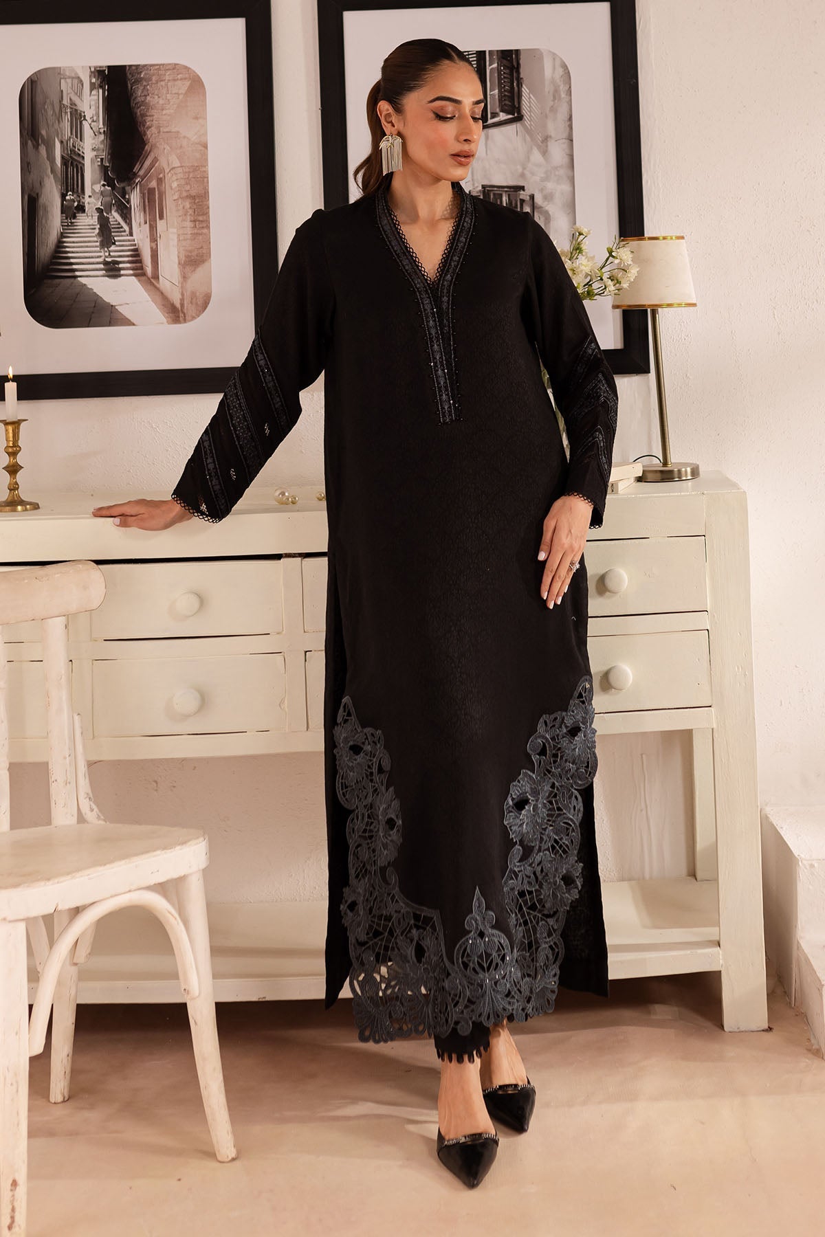 Nureh | Shades of Winter | NP-590 - Ladies Clothes - Maria Faisal
