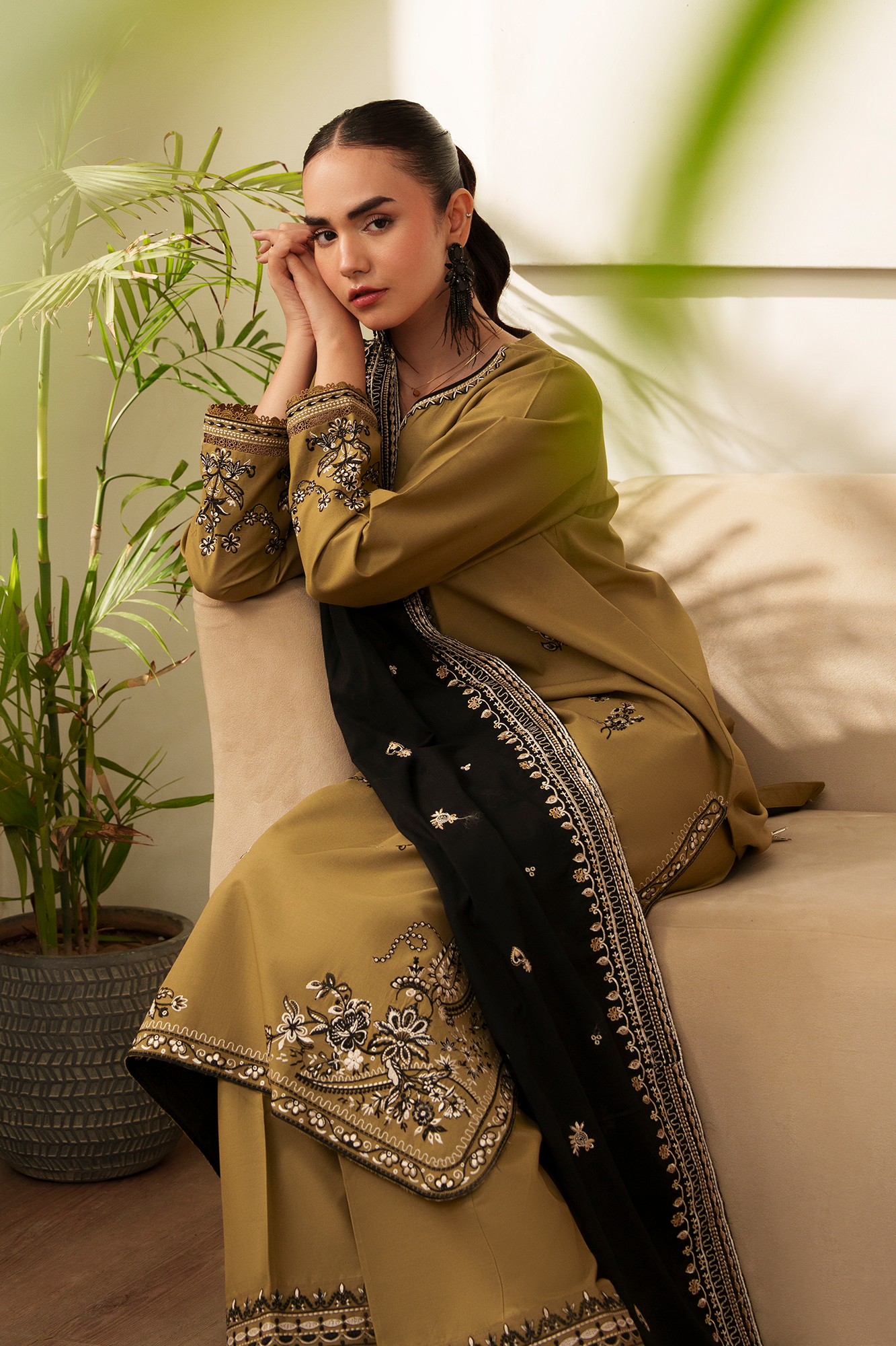 Rajbari | Exclusive Pret | Ayla - Luxury Dress - available at Maria Faisal in UK and USA.