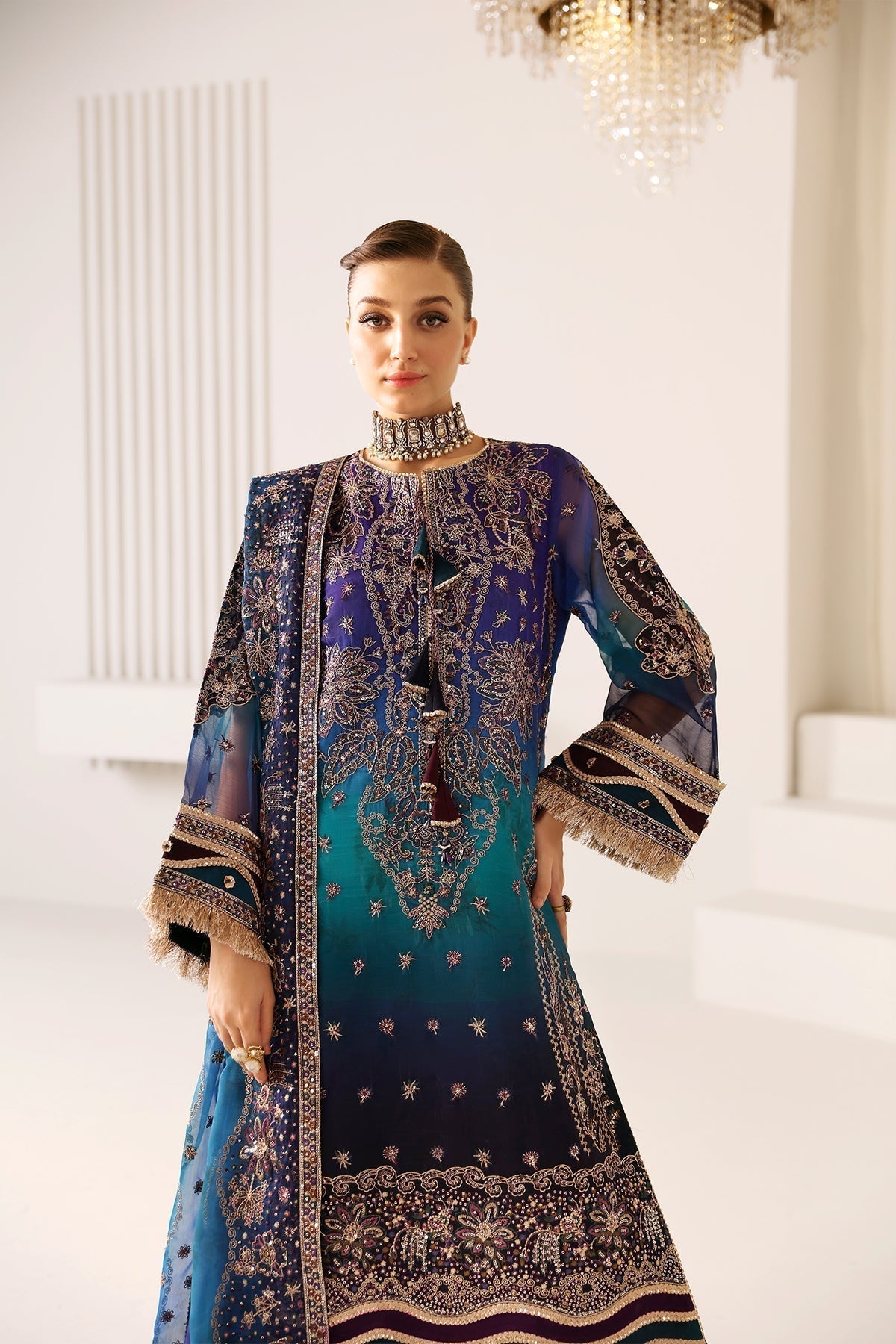 Alizeh | La Ruha Wedding Formals | AF-CH-2182-Oasis - Formal - Maria Faisal